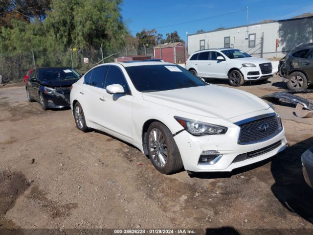 infiniti q50 2022 jn1ev7bp7nm311986