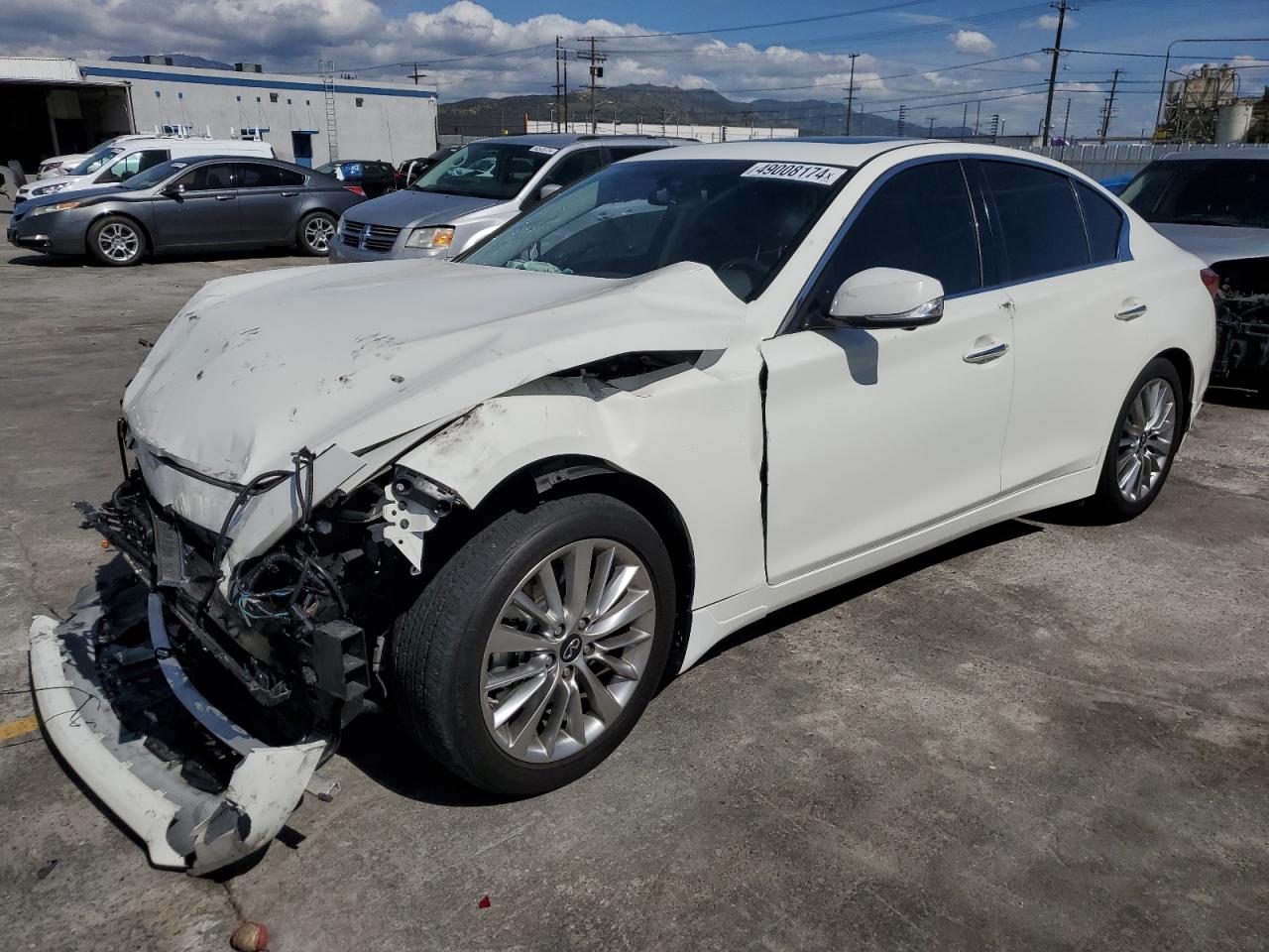 infiniti q50 2021 jn1ev7bp8mm706029