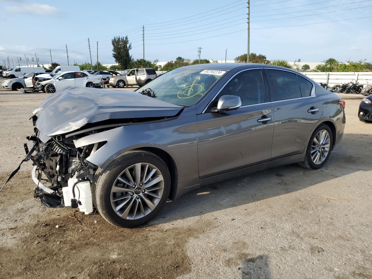 infiniti q50 2021 jn1ev7bp9mm707531