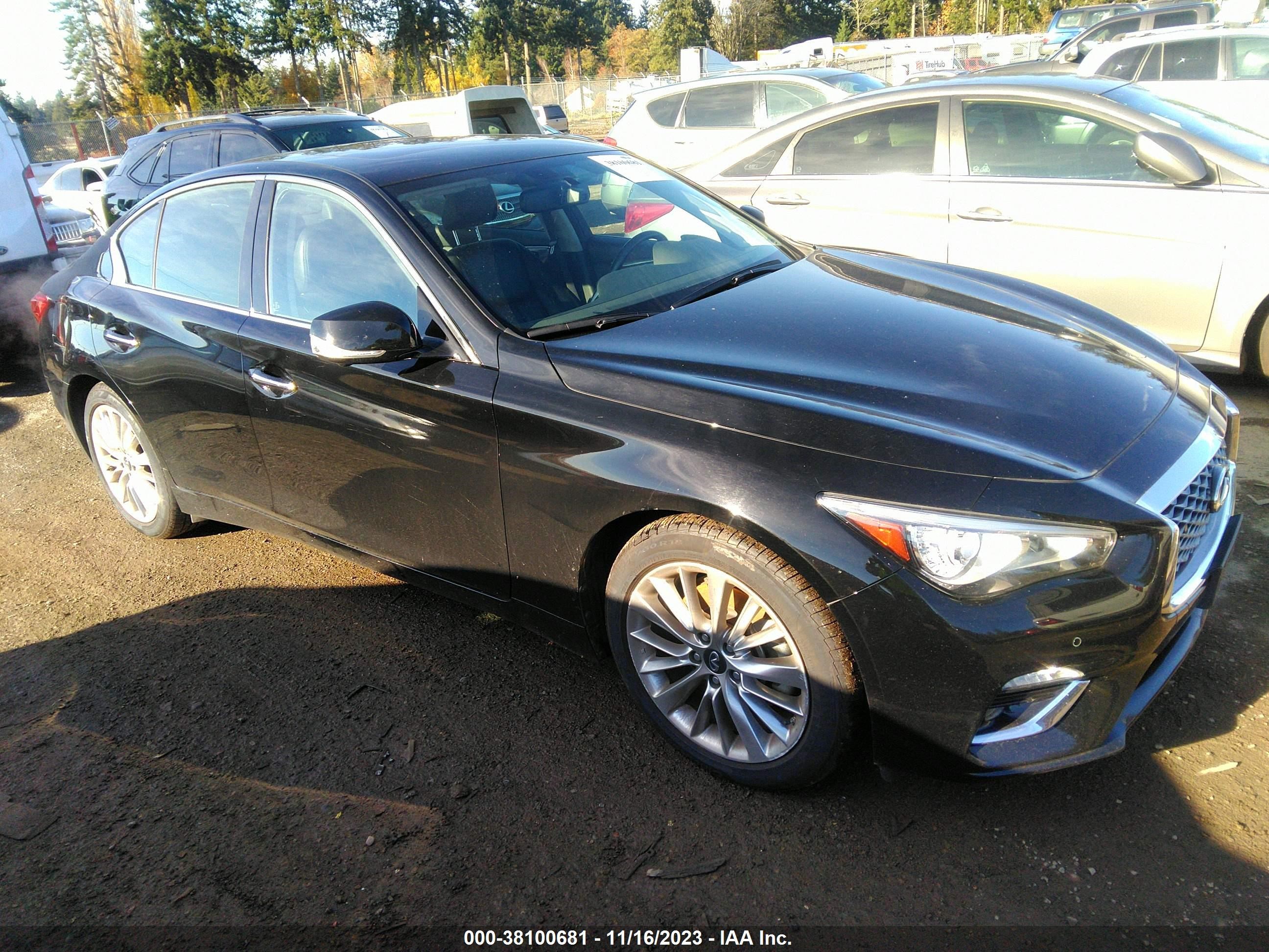 infiniti q50 2021 jn1ev7br2mm755938