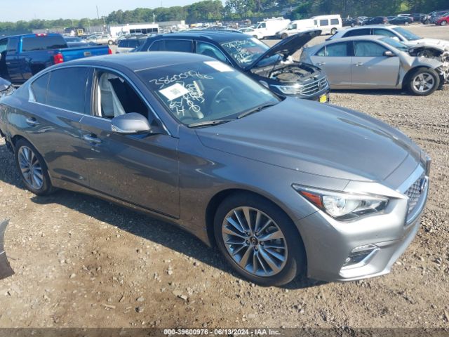 infiniti q50 2022 jn1ev7brxnm340450