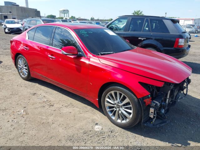 infiniti q50 2022 jn1ev7brxnm342389