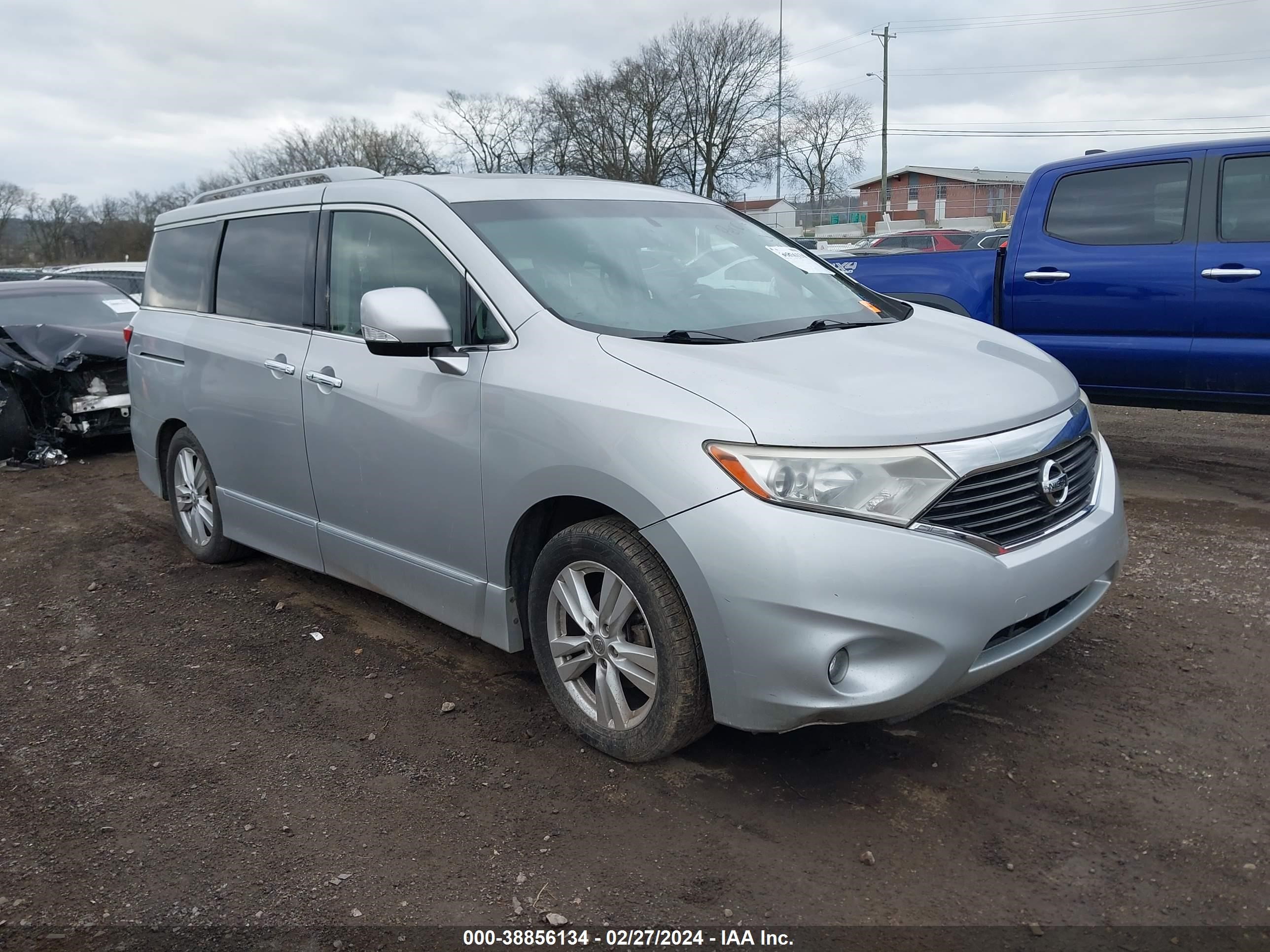 nissan quest 2011 jn8ae2kp0b9011224