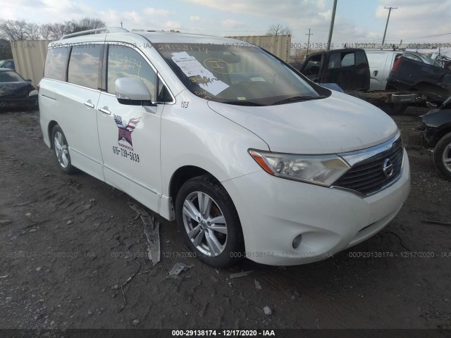 nissan quest 2011 jn8ae2kp1b9001544