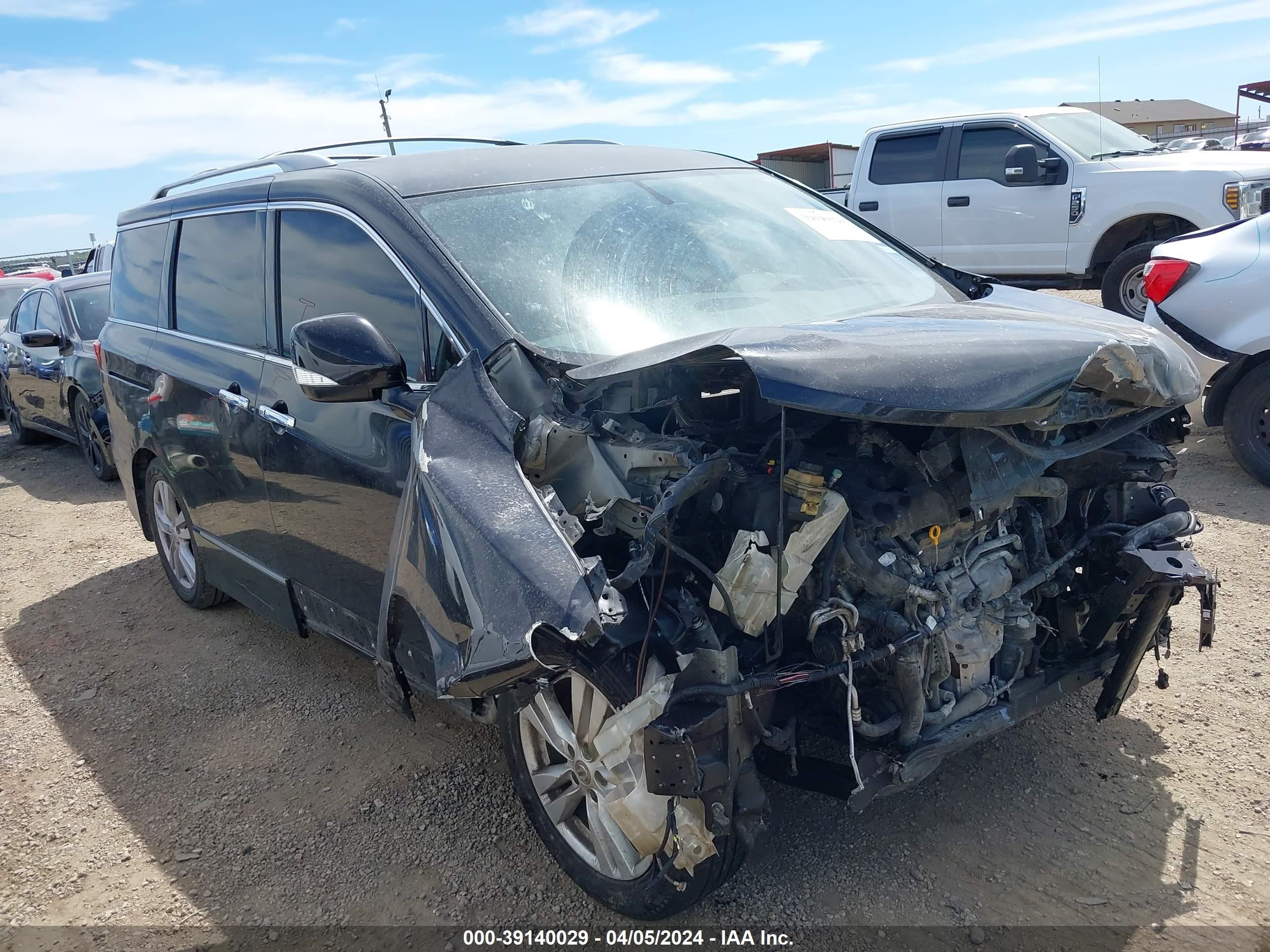 nissan quest 2013 jn8ae2kp1d9061679