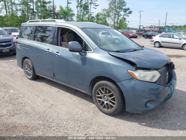 nissan quest 2012 jn8ae2kp2c9035140