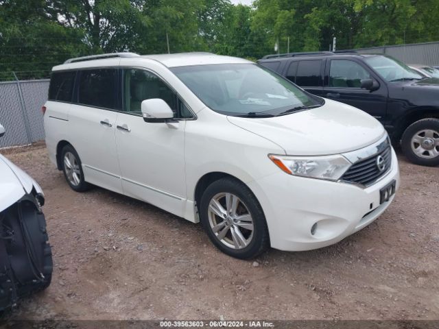 nissan quest 2011 jn8ae2kp6b9008523