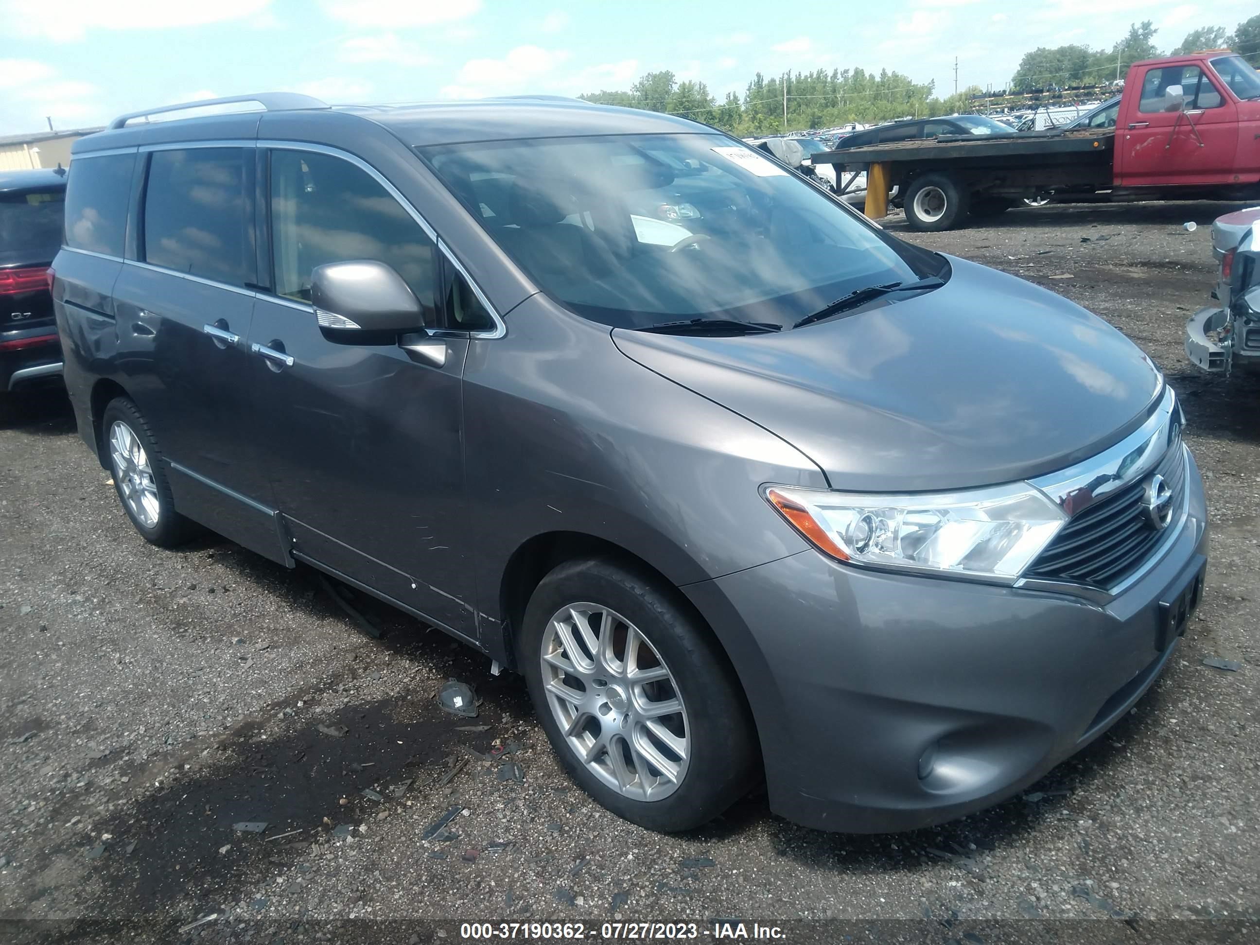 nissan quest 2014 jn8ae2kp6e9101580