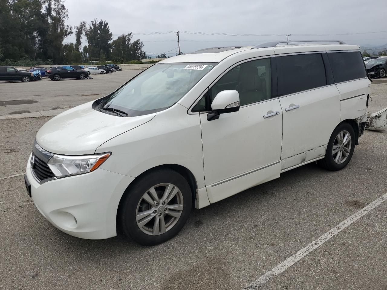 nissan quest 2015 jn8ae2kp6f9120261