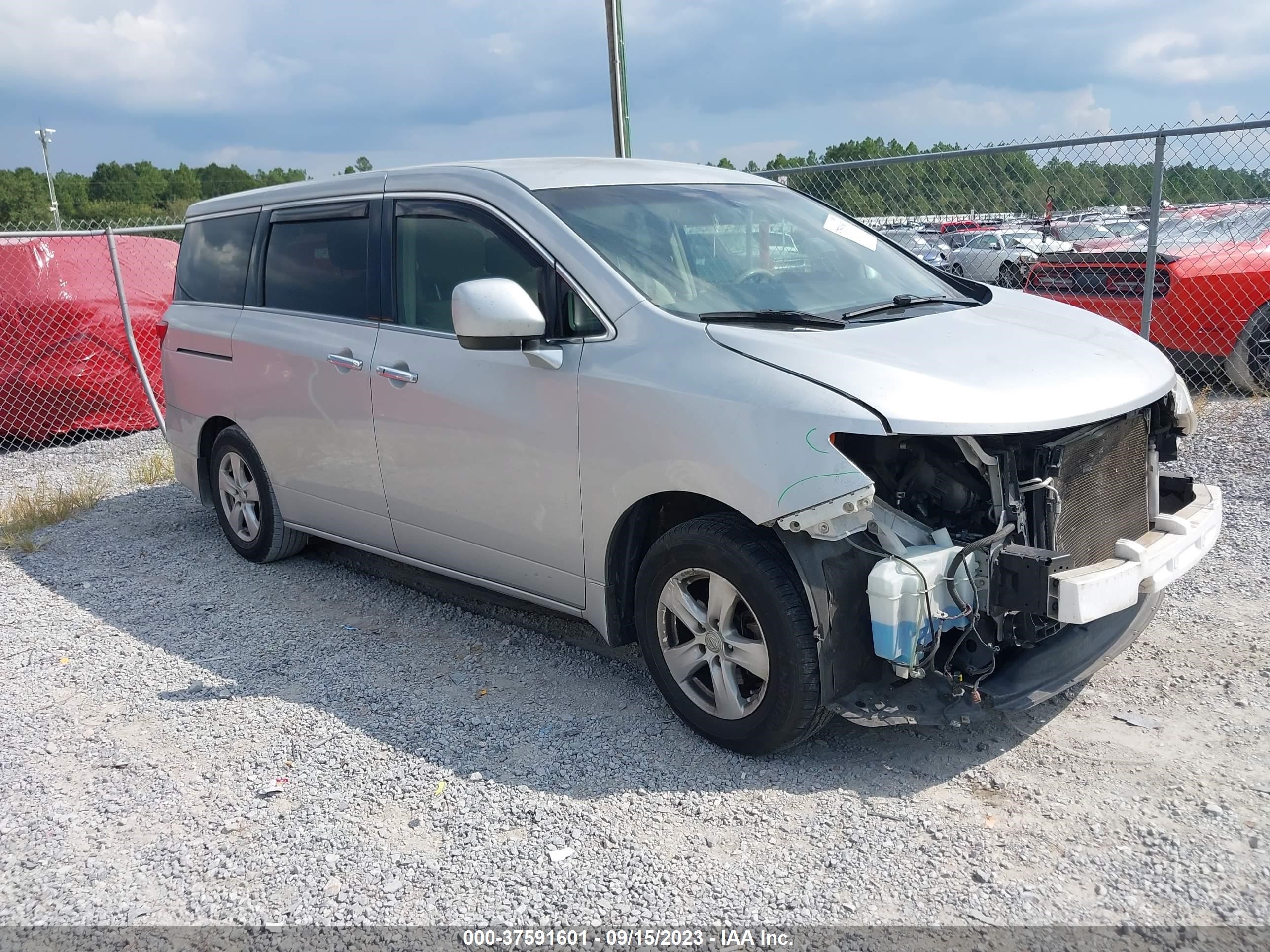 nissan quest 2013 jn8ae2kp7d9066496