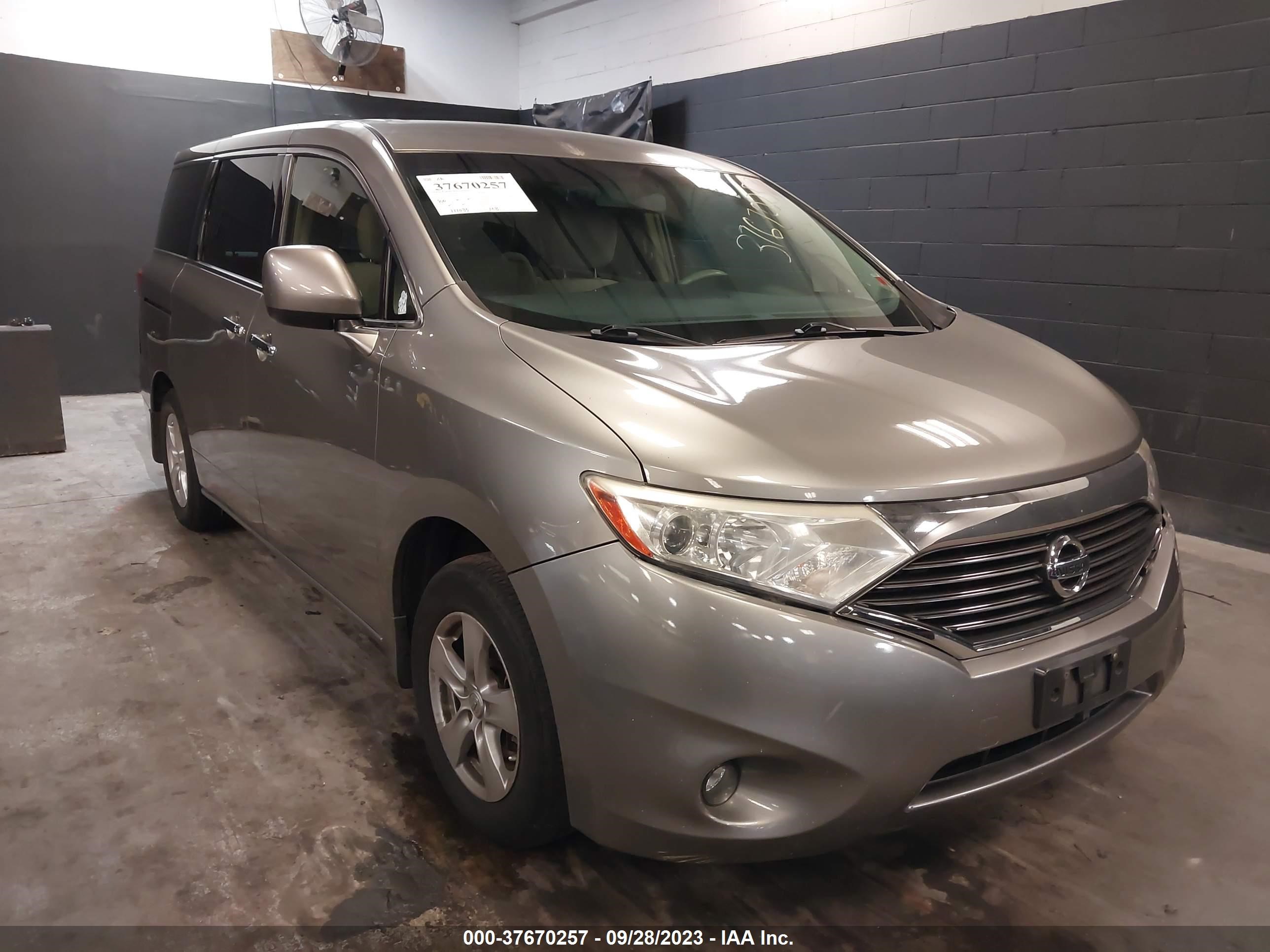 nissan quest 2013 jn8ae2kp9d9068203