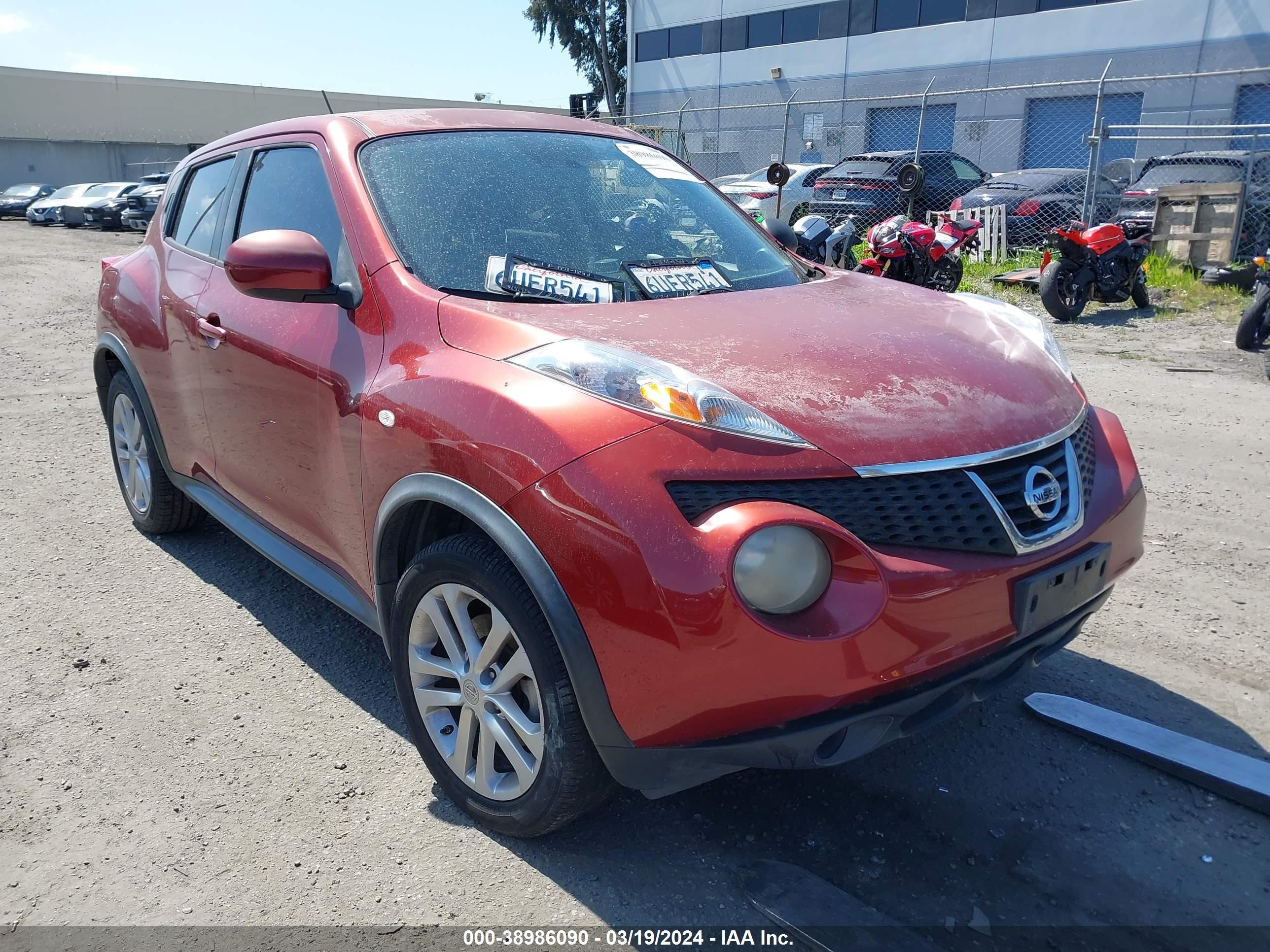 nissan juke 2012 jn8af5mr0ct102575