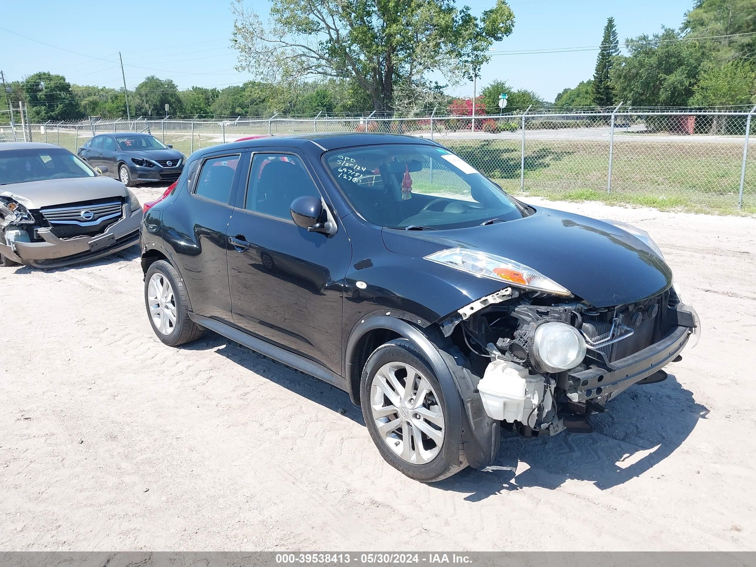 nissan juke 2014 jn8af5mr0et454137