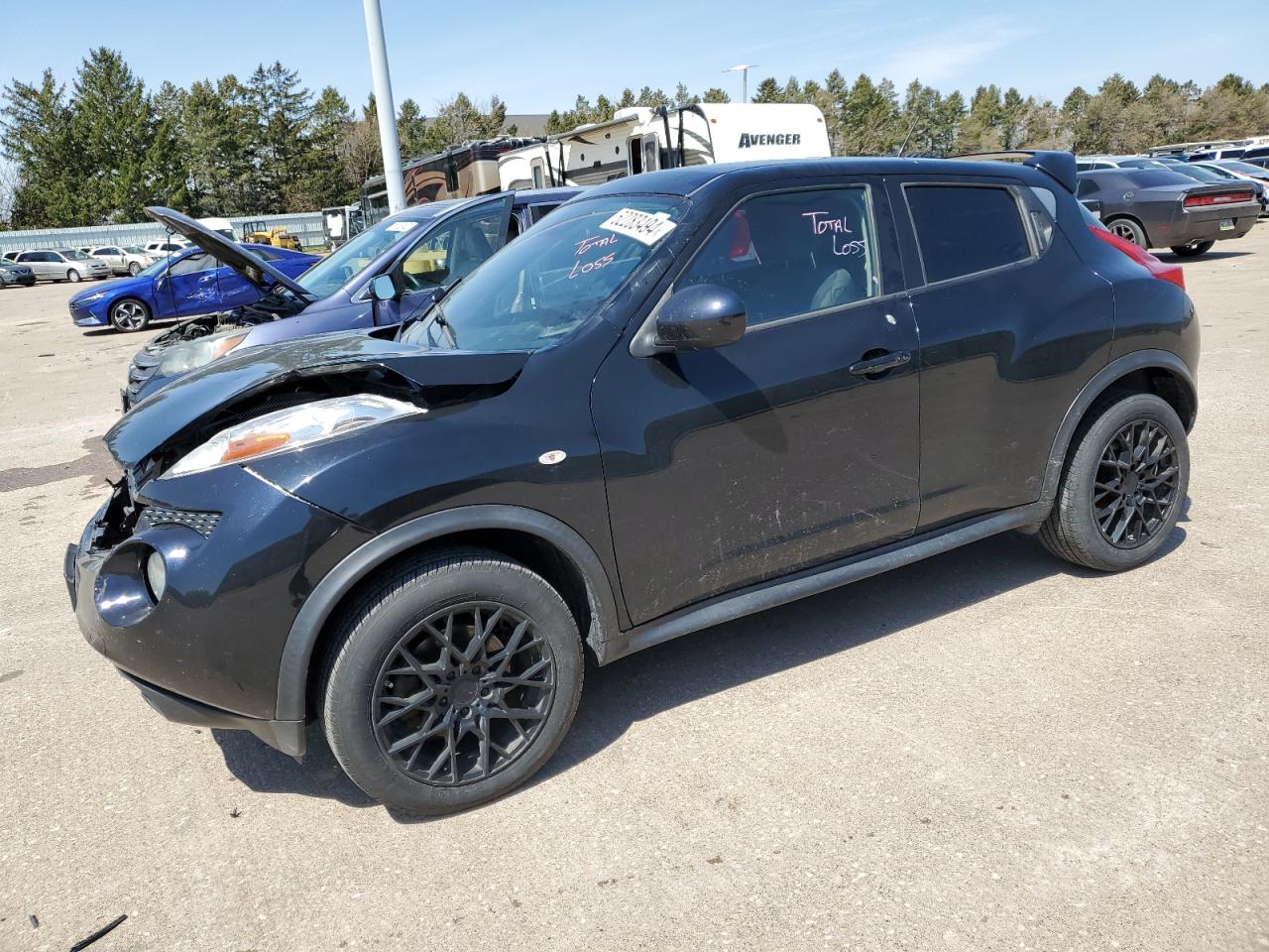 nissan juke 2014 jn8af5mr5et355846