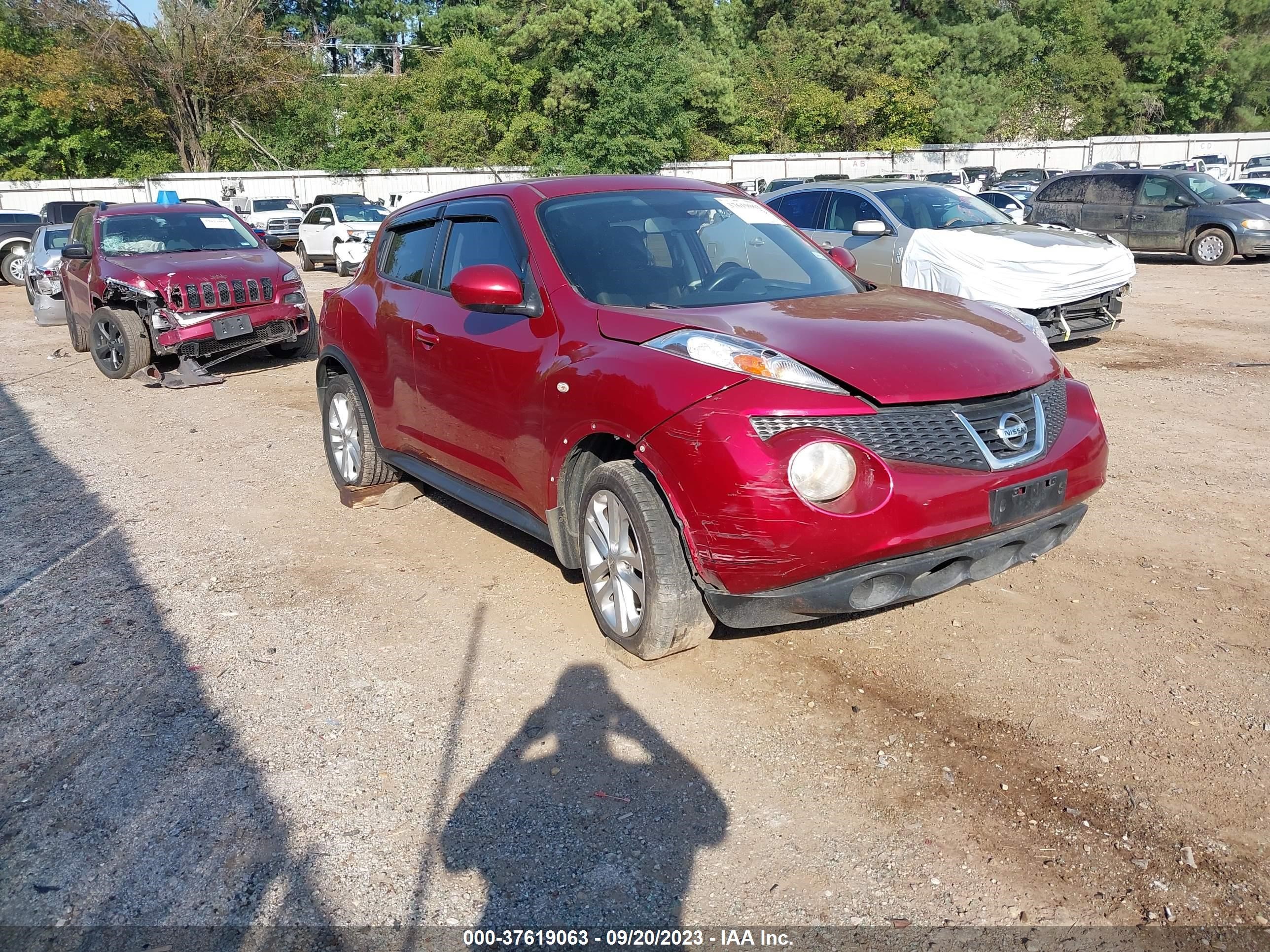 nissan juke 2012 jn8af5mr6ct104721