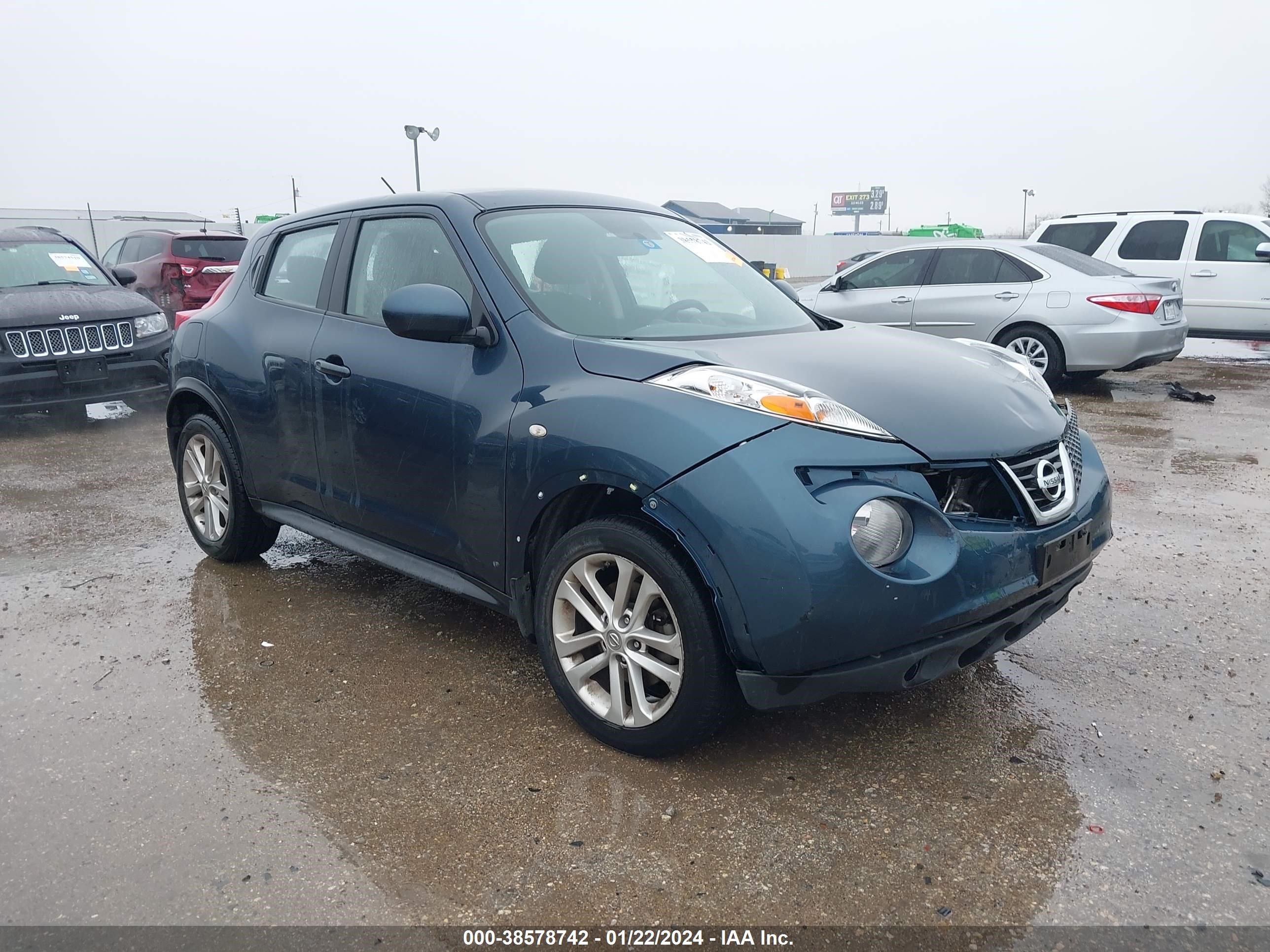 nissan juke 2013 jn8af5mr7dt225677