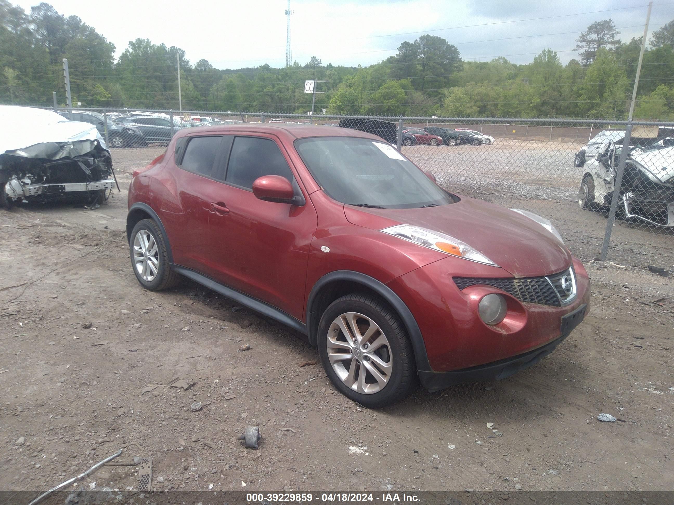 nissan juke 2012 jn8af5mr9ct112277