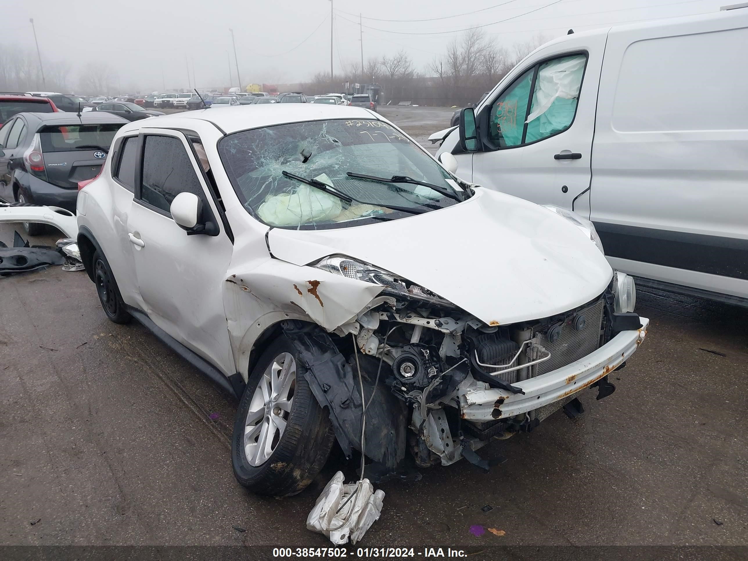 nissan juke 2013 jn8af5mv6dt231354