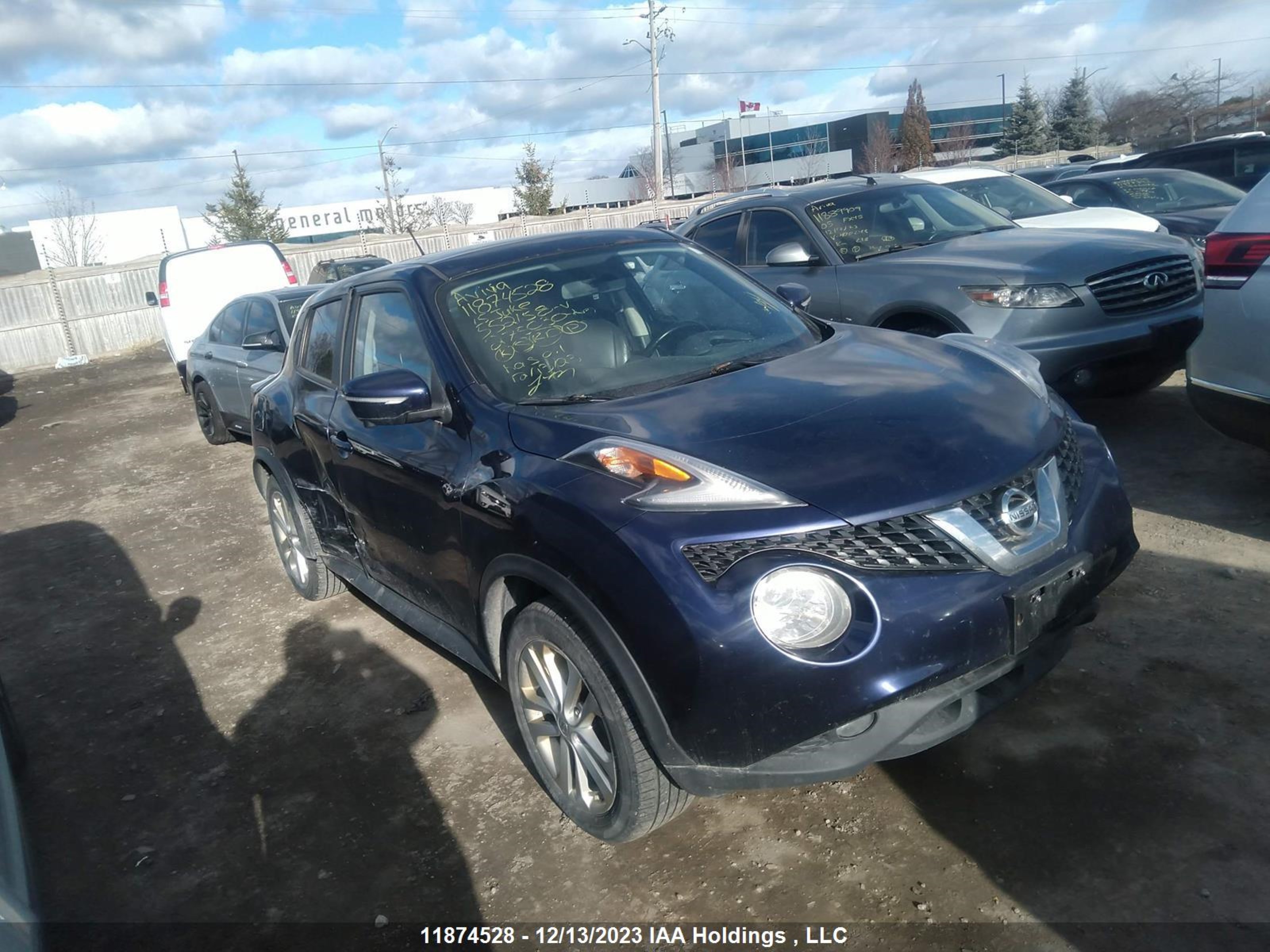 nissan juke 2015 jn8af5mv7ft552158