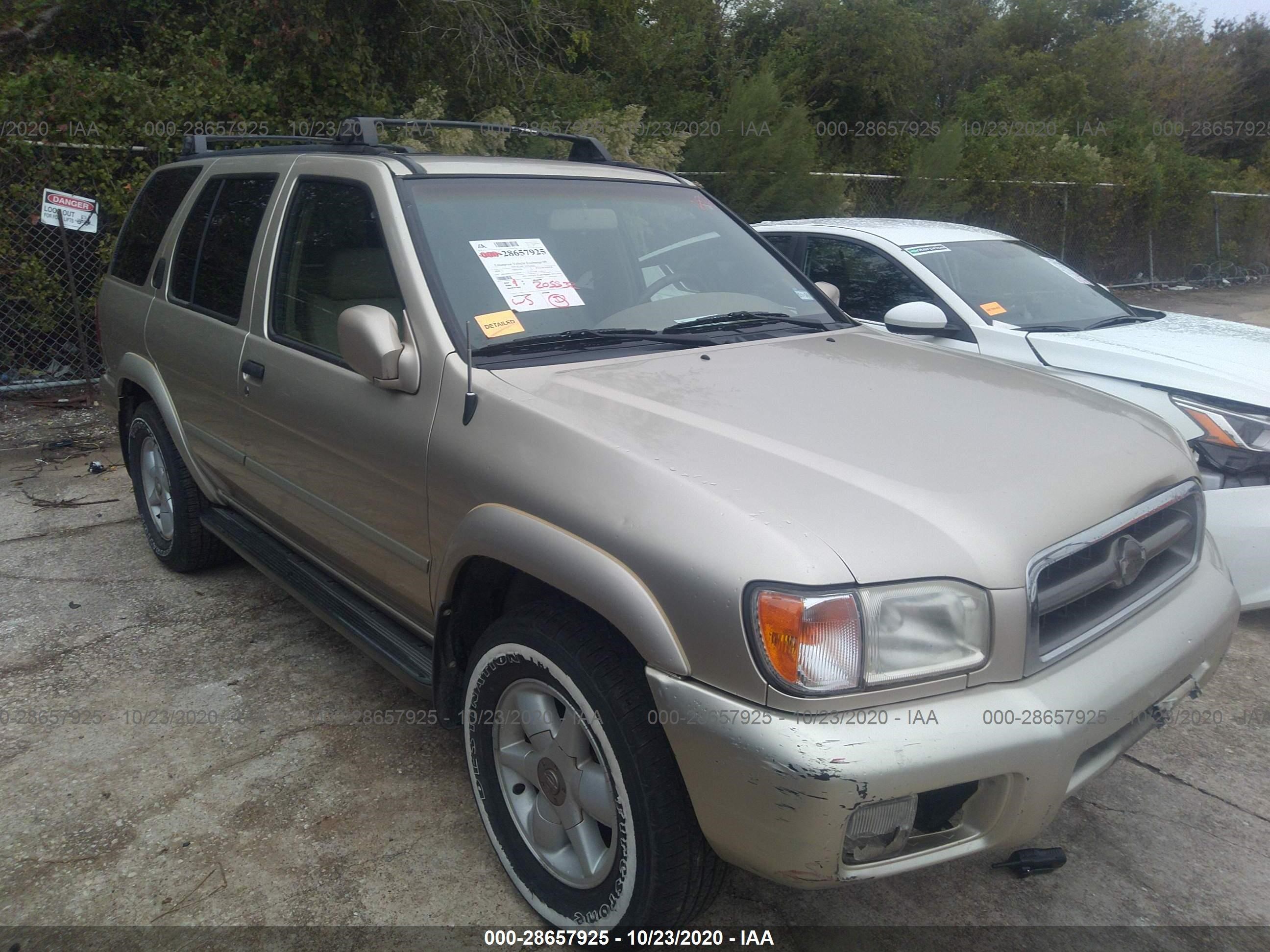 nissan pathfinder 2000 jn8ar07y6yw446544