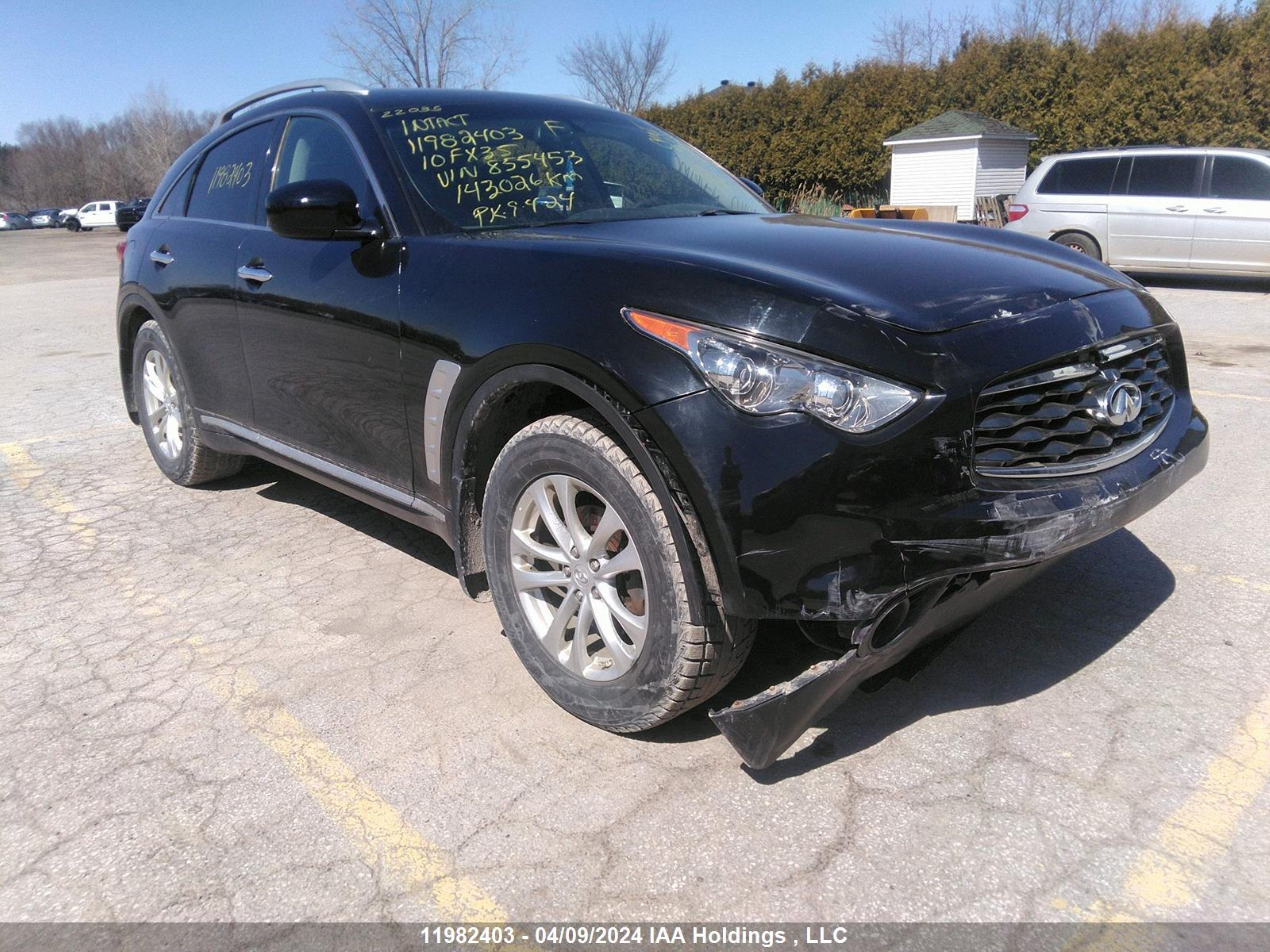 infiniti fx 2010 jn8as1mw1am855453