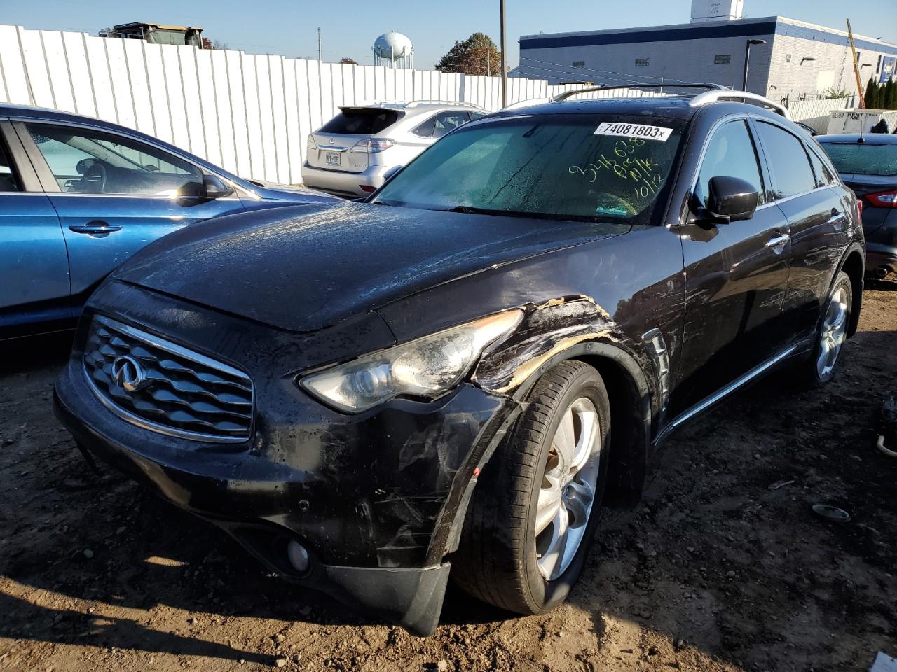 infiniti fx 2011 jn8as1mw5bm732918