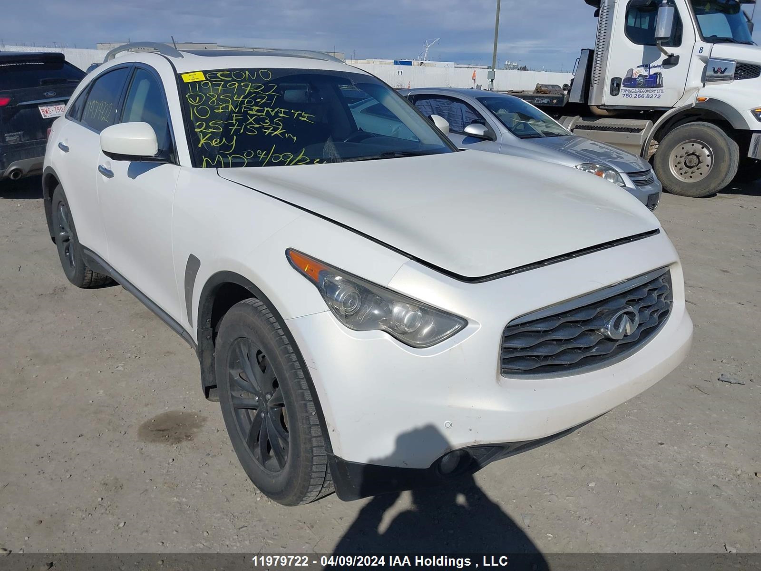 infiniti fx 2010 jn8as1mw6am854671