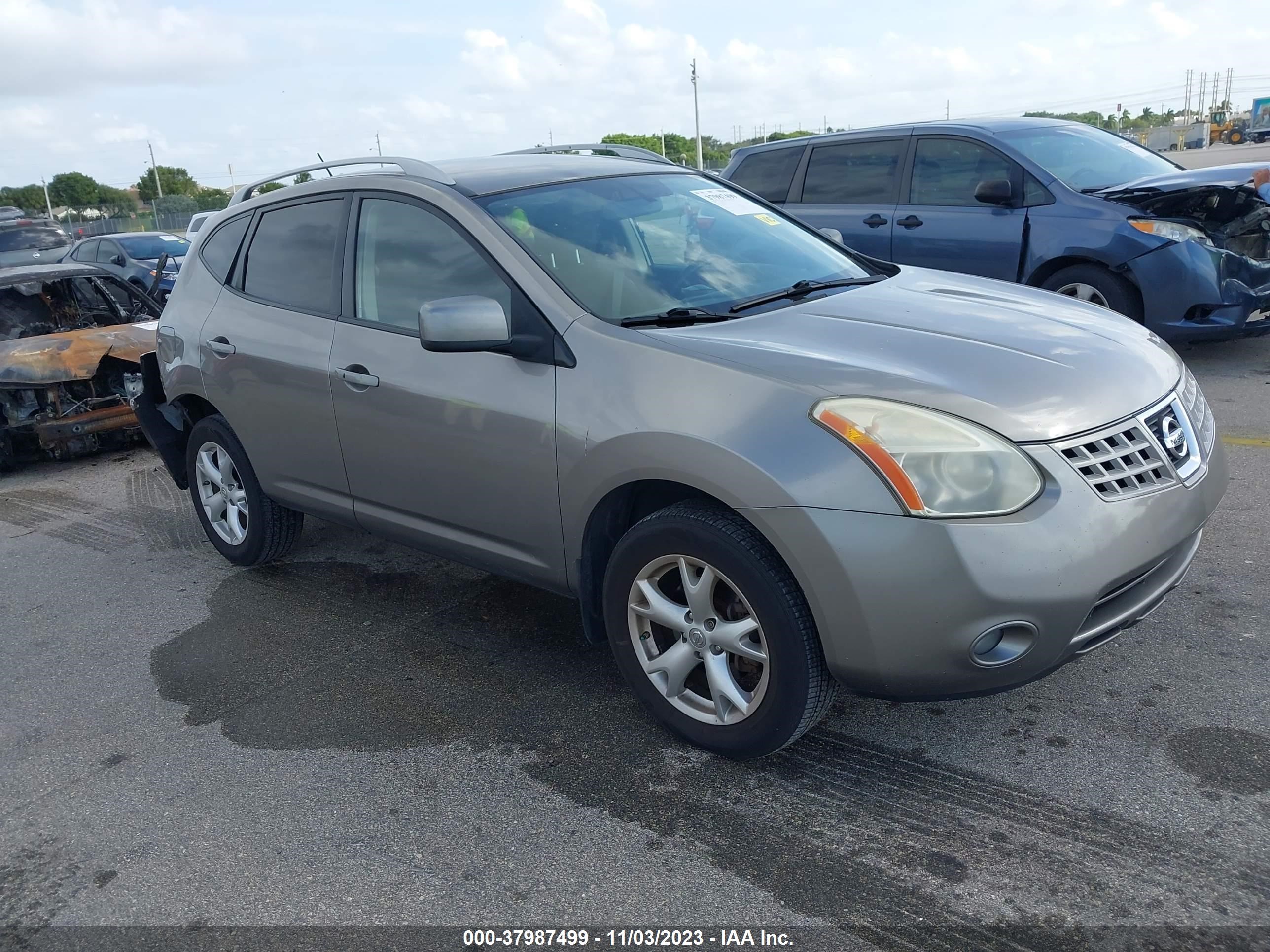 nissan rogue 2009 jn8as58t39w322060