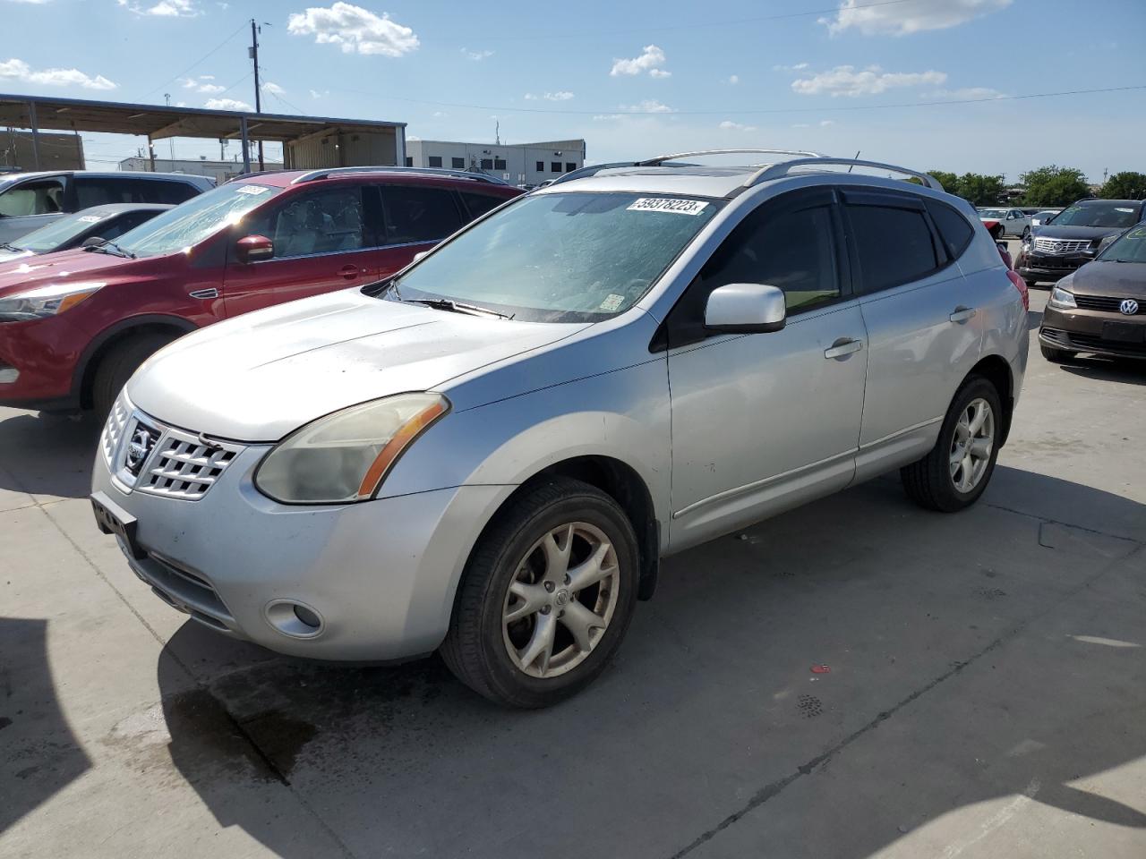 nissan rogue 2008 jn8as58t48w017780