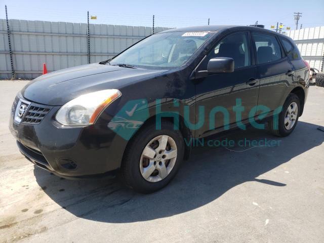 nissan rogue s 2008 jn8as58t48w025149