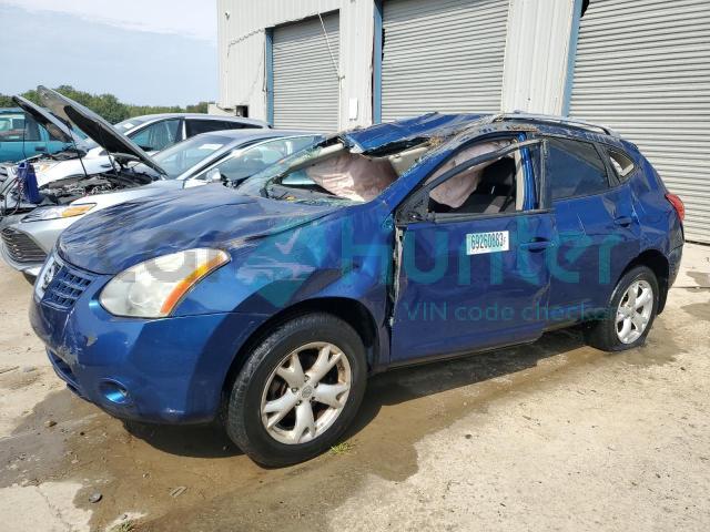 nissan rogue s 2009 jn8as58t49w043619