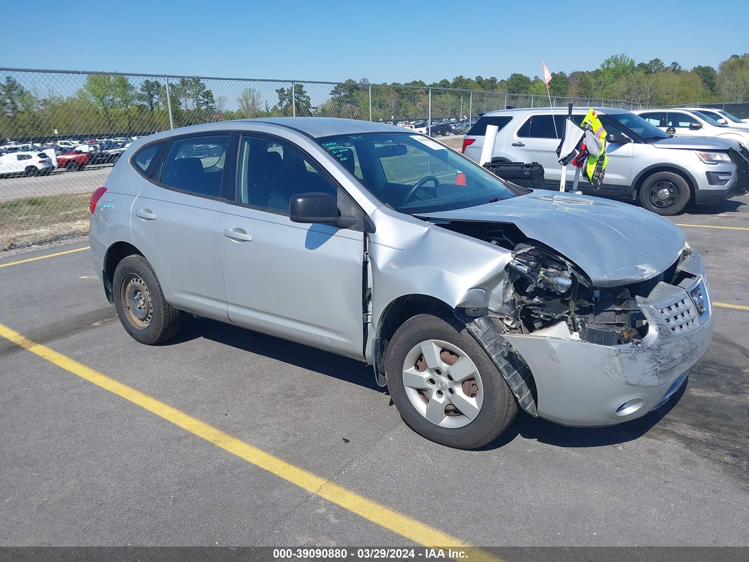 nissan rogue 2009 jn8as58t49w059951