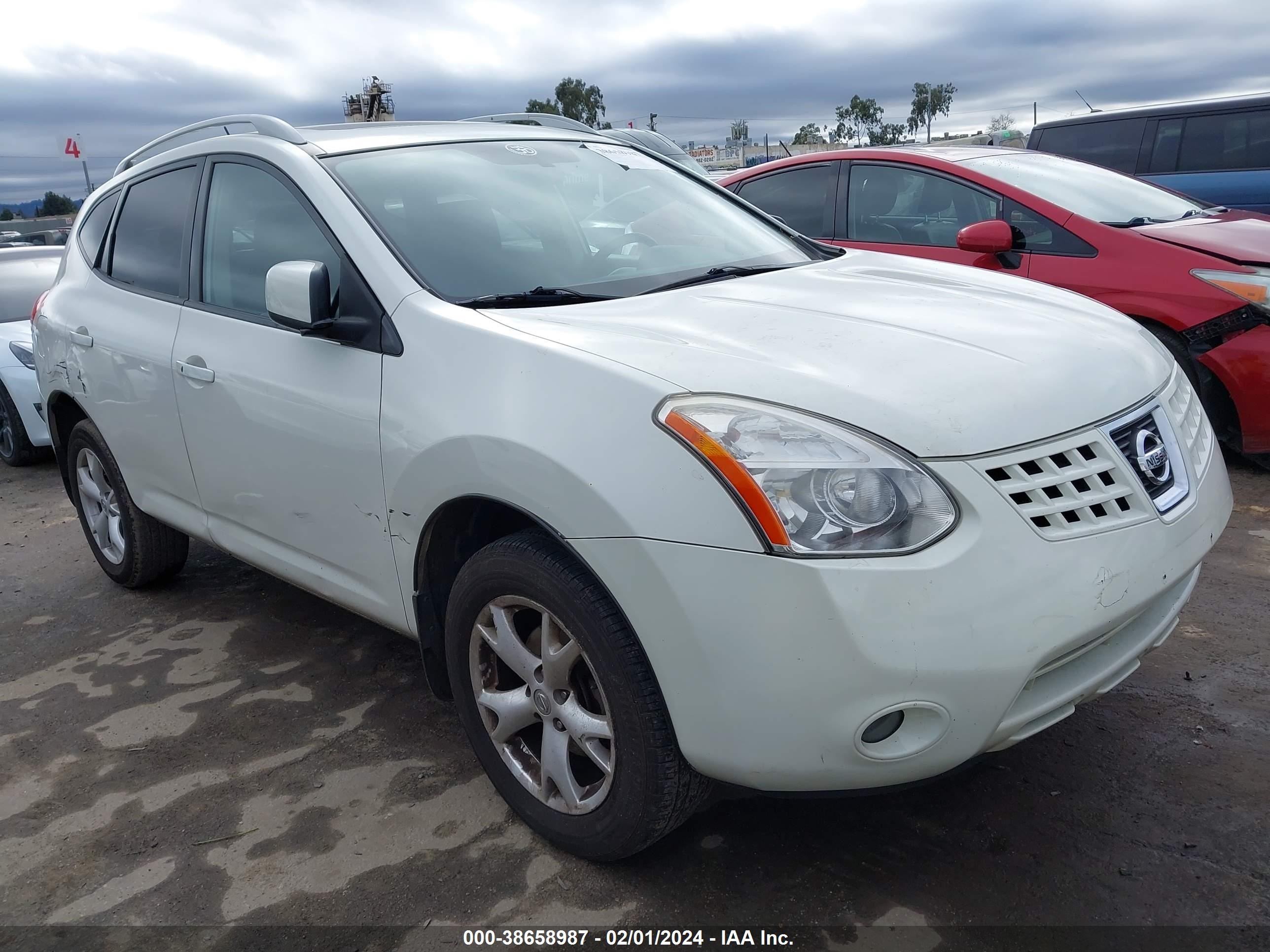 nissan rogue 2009 jn8as58t59w056671