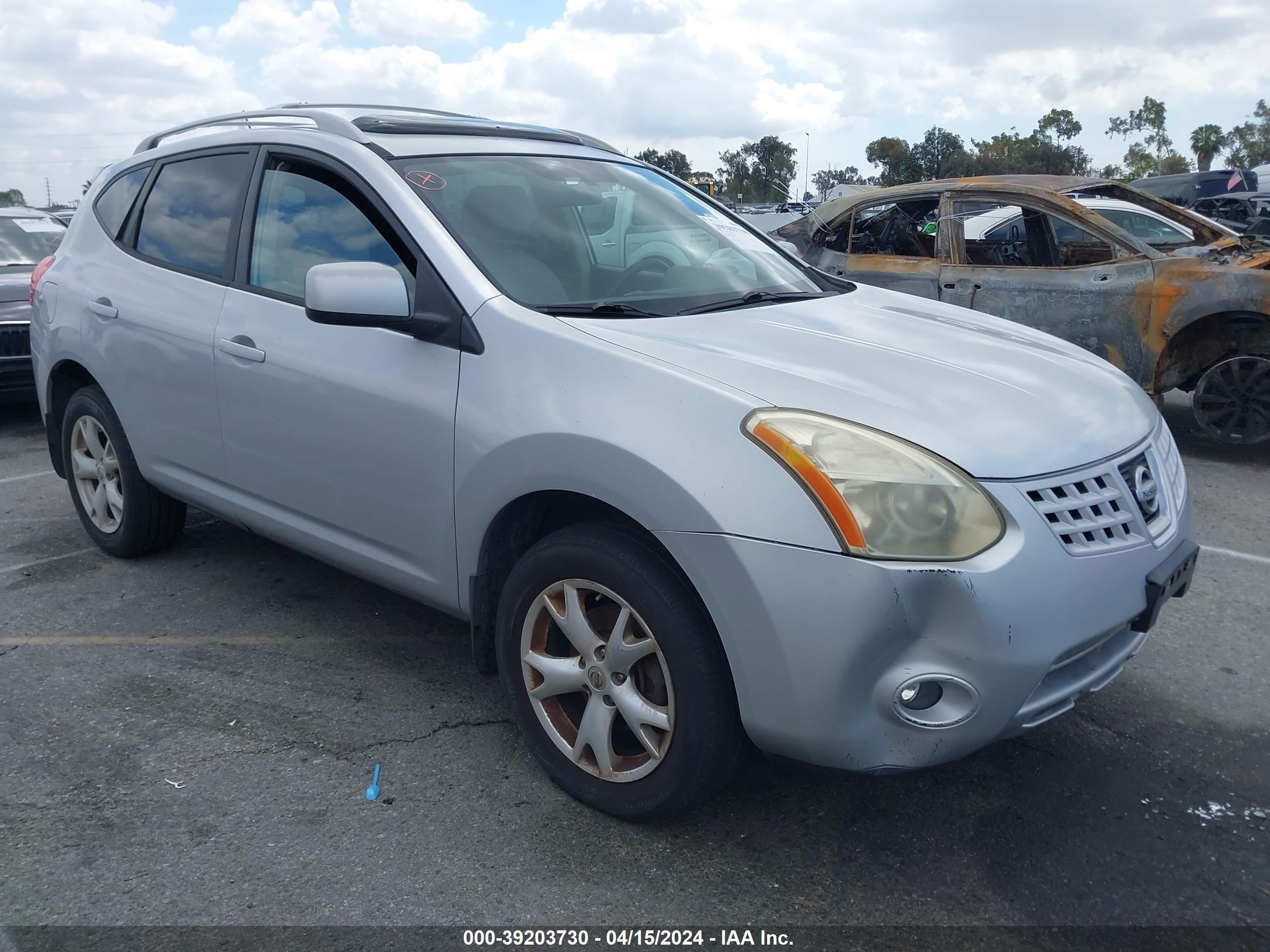 nissan rogue 2008 jn8as58t68w005873