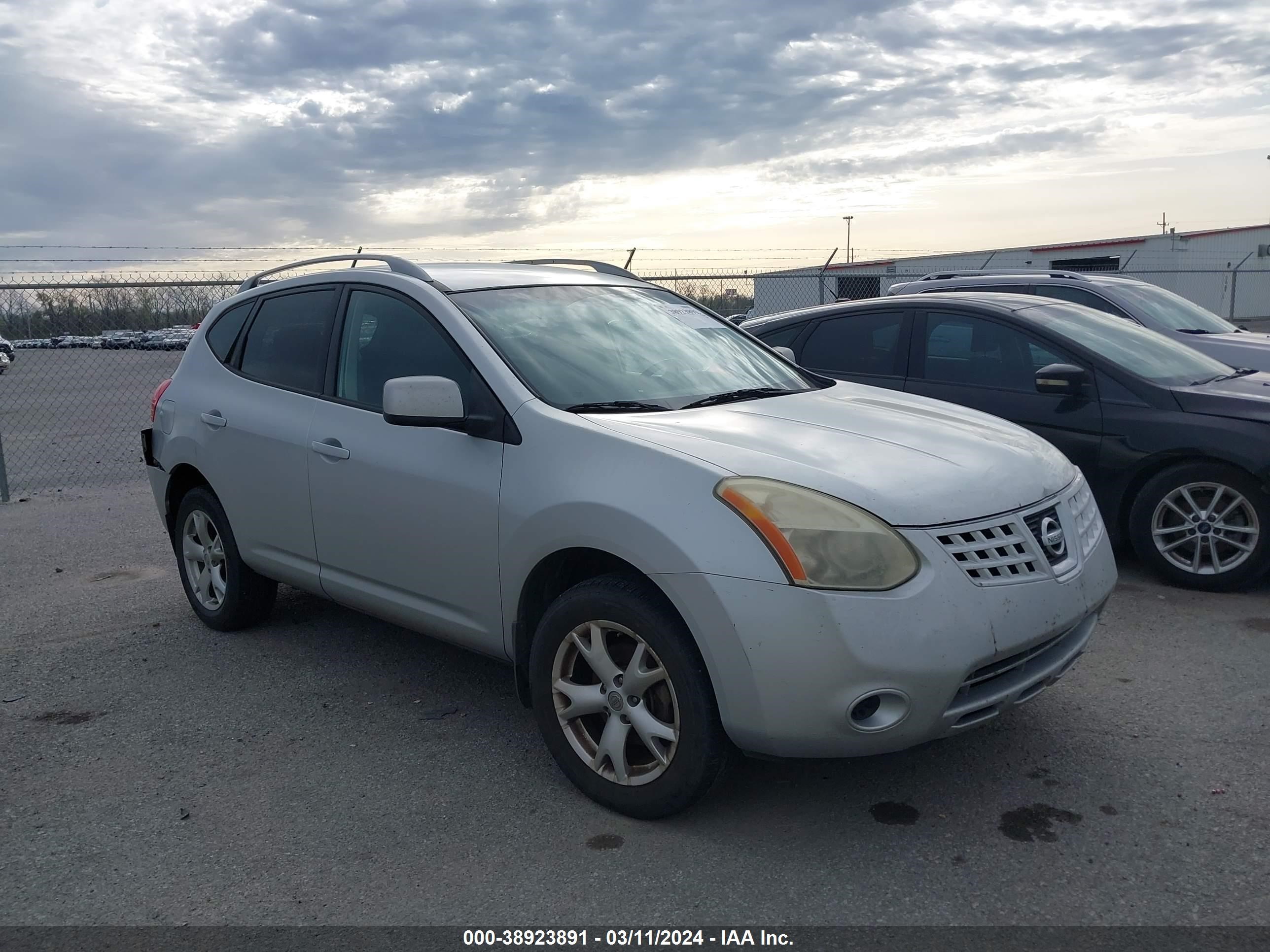 nissan rogue 2009 jn8as58t69w059238