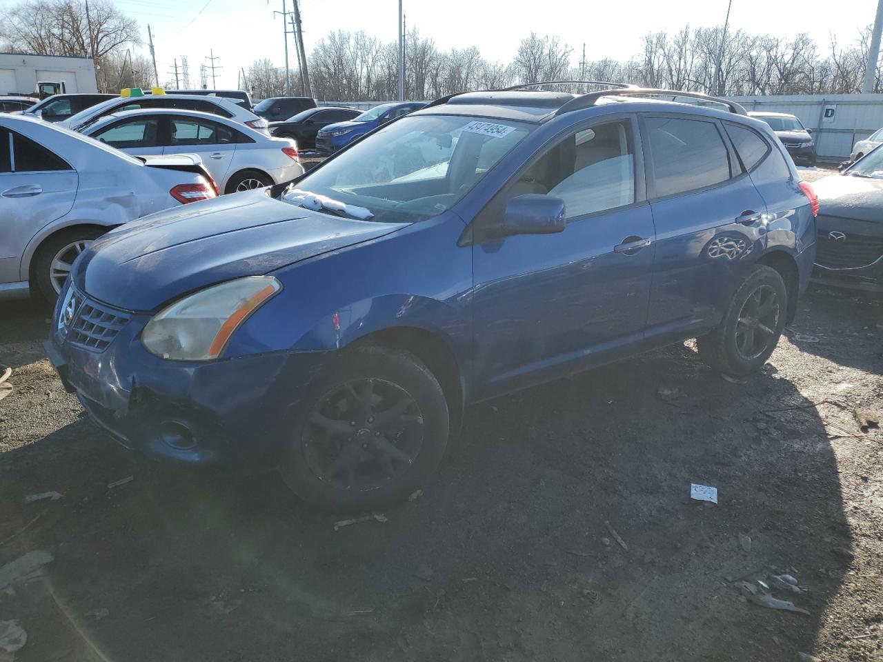 nissan rogue 2008 jn8as58t78w013996