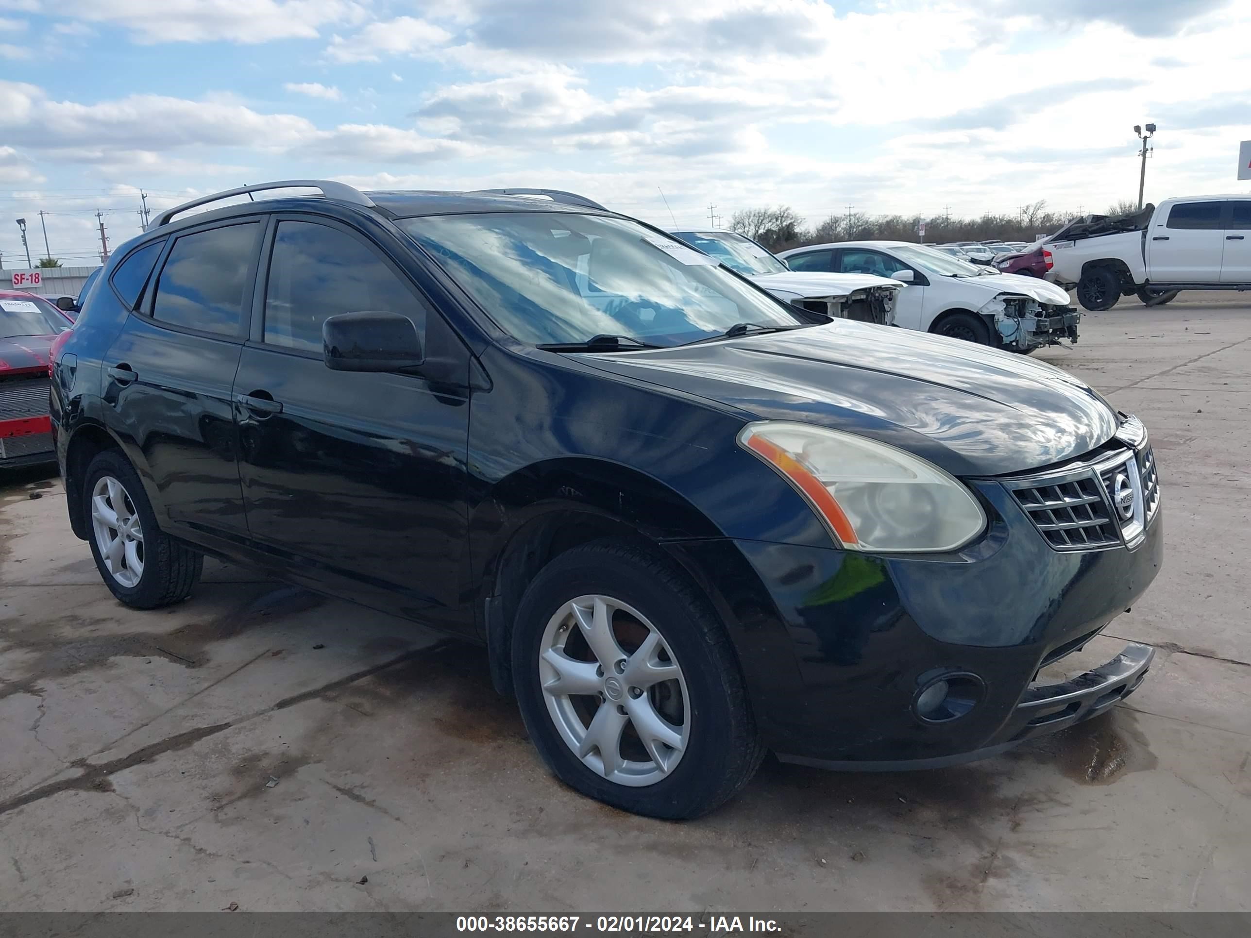 nissan rogue 2009 jn8as58t89w049374