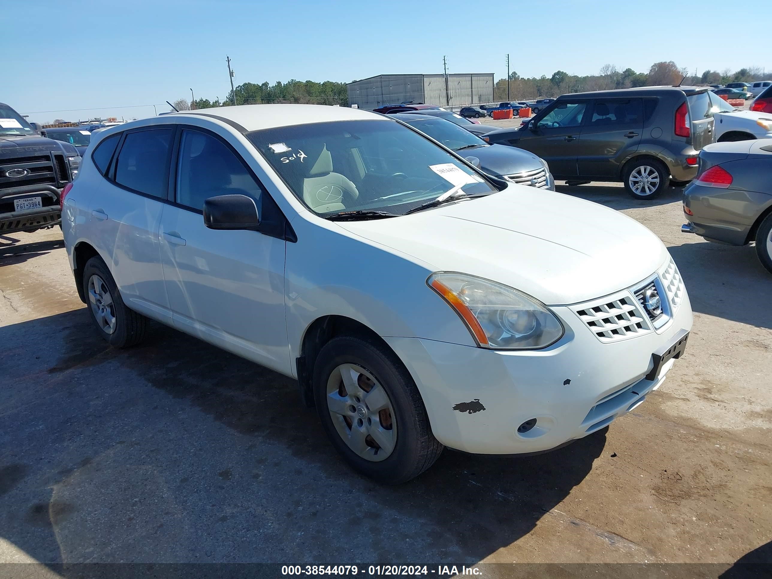 nissan rogue 2009 jn8as58t89w328193