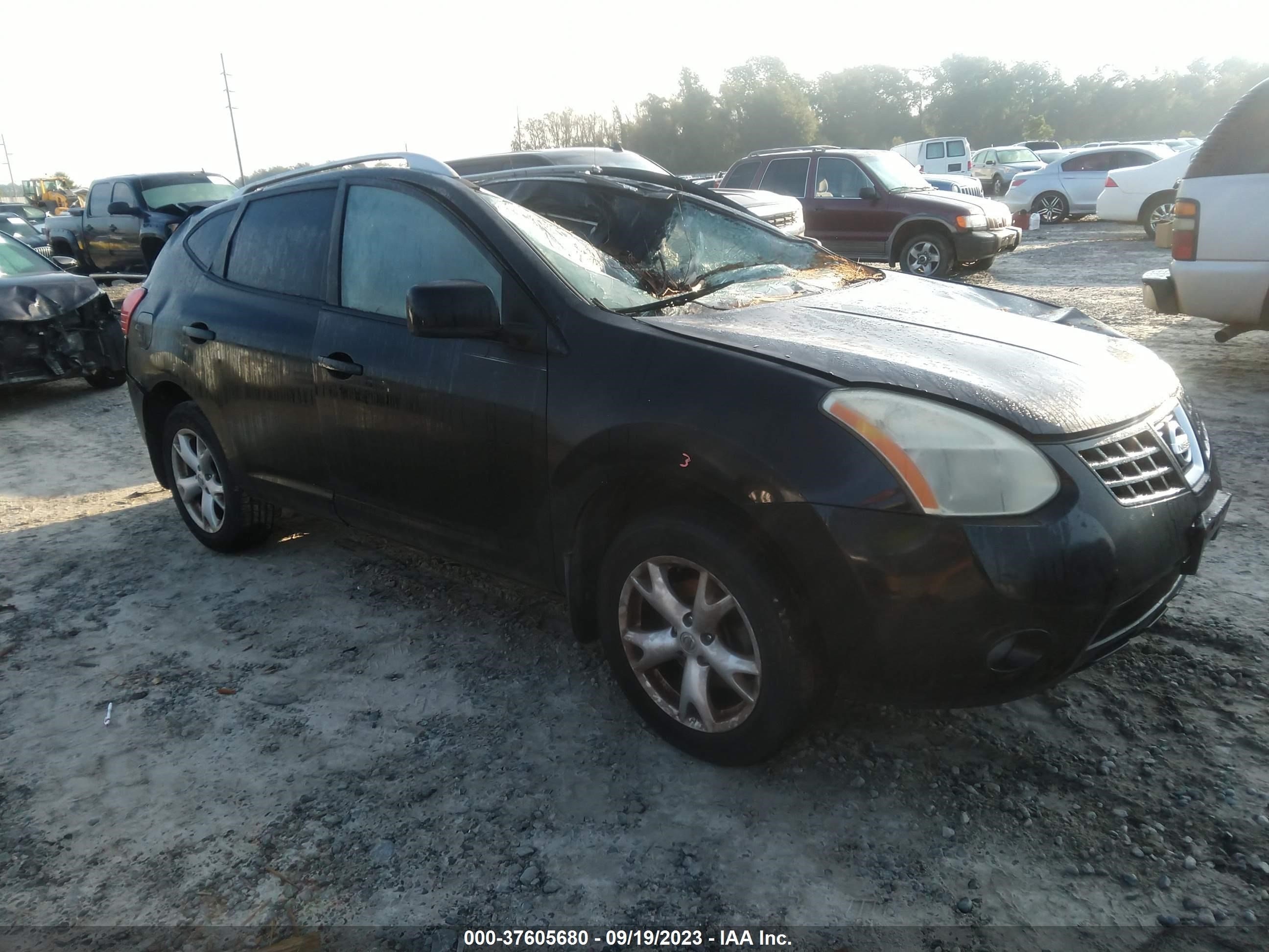 nissan rogue 2008 jn8as58tx8w023275