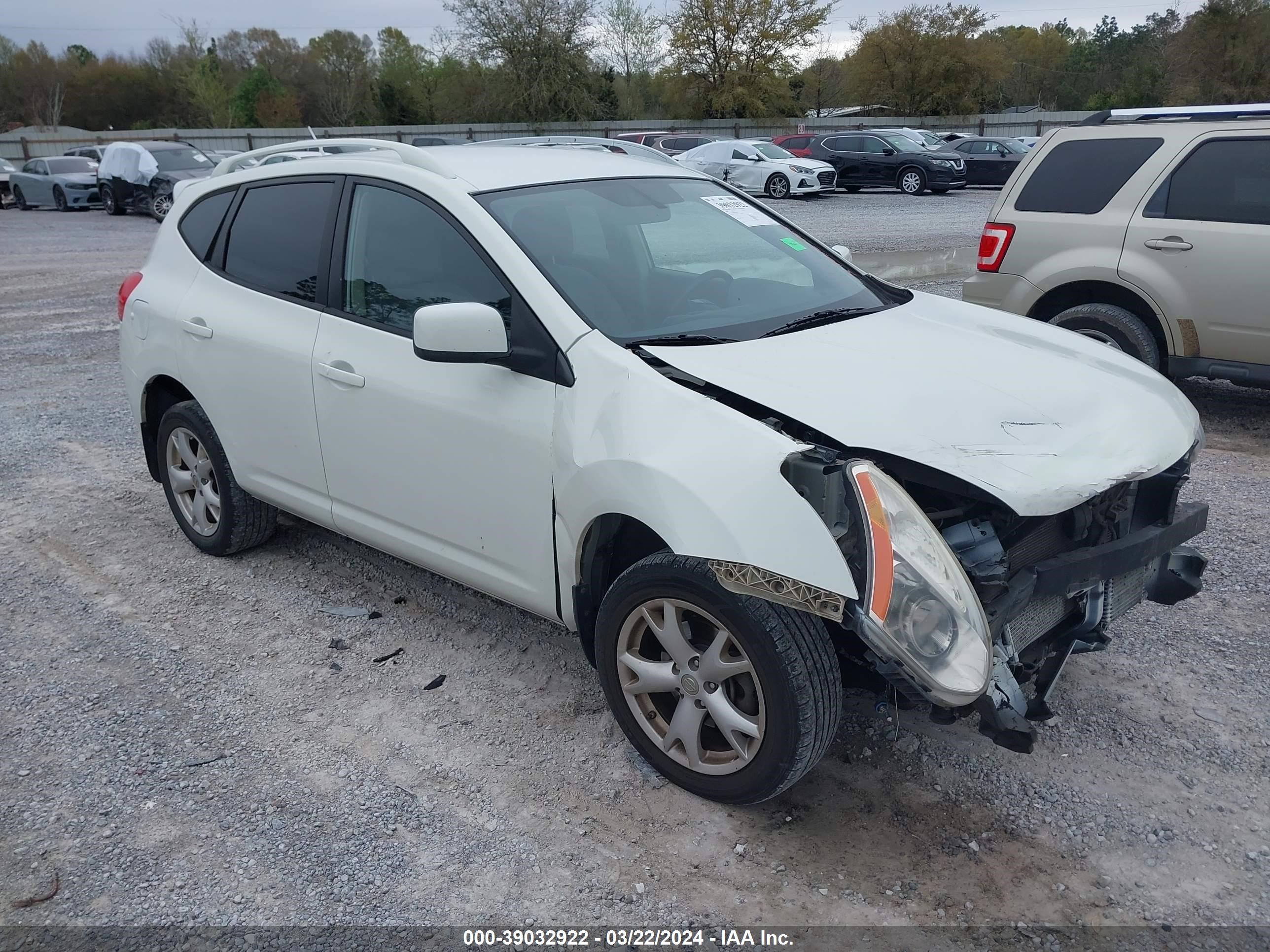 nissan rogue 2009 jn8as58tx9w323819