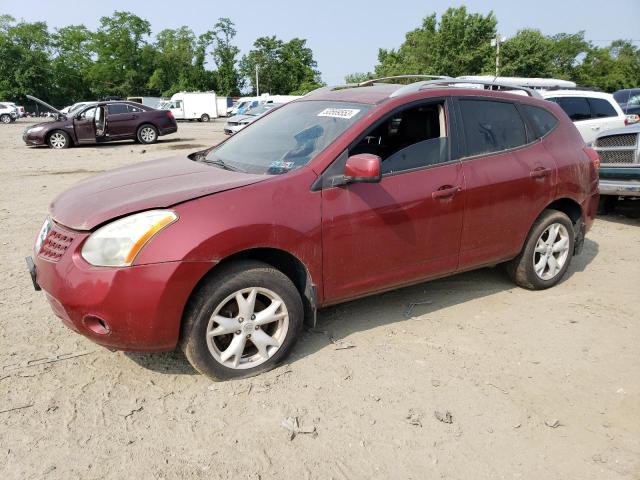 nissan rogue s 2008 jn8as58v08w111849