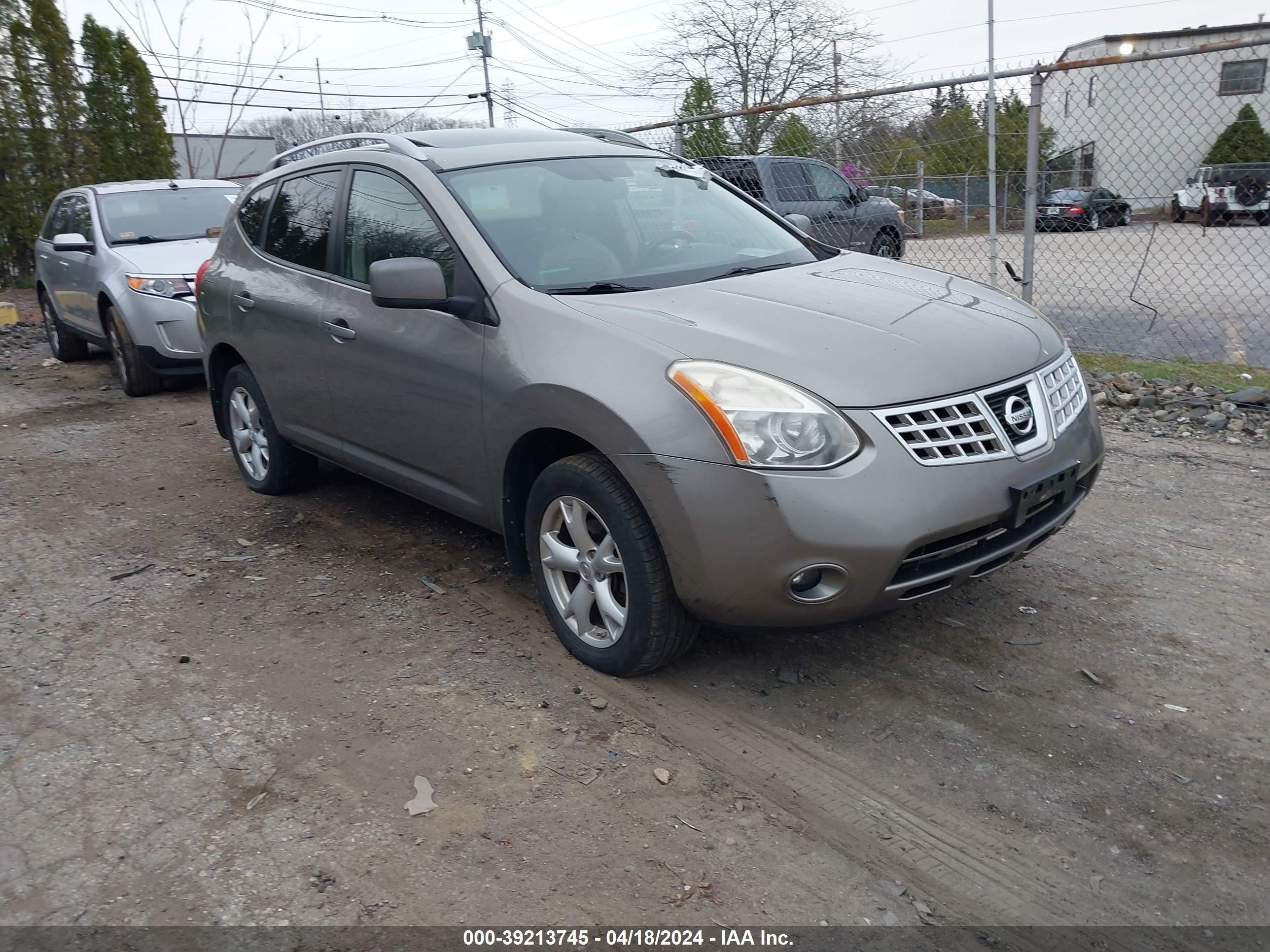 nissan rogue 2009 jn8as58v09w177187