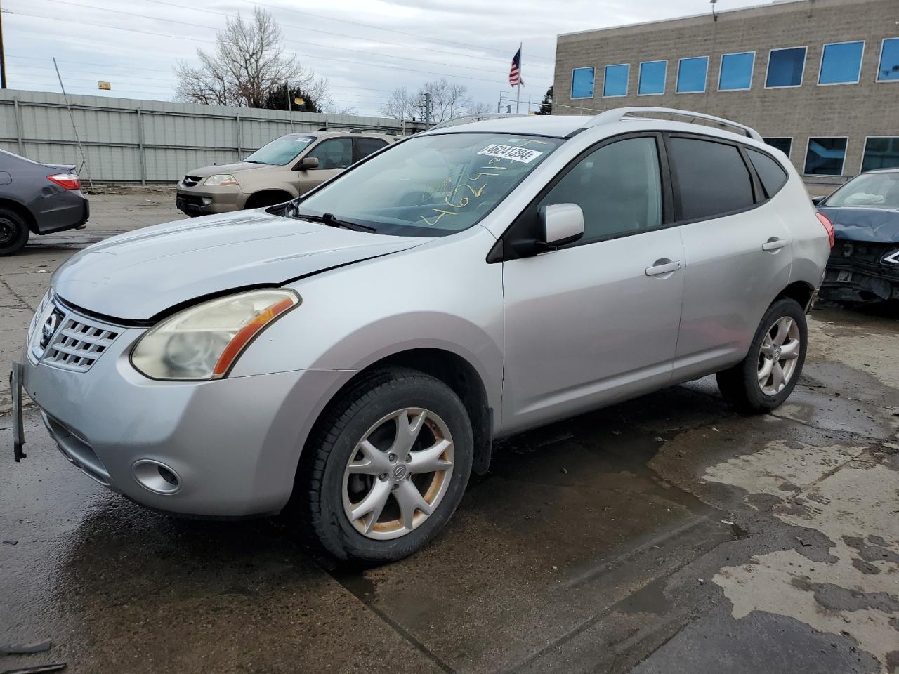 nissan rogue 2009 jn8as58v19w436611