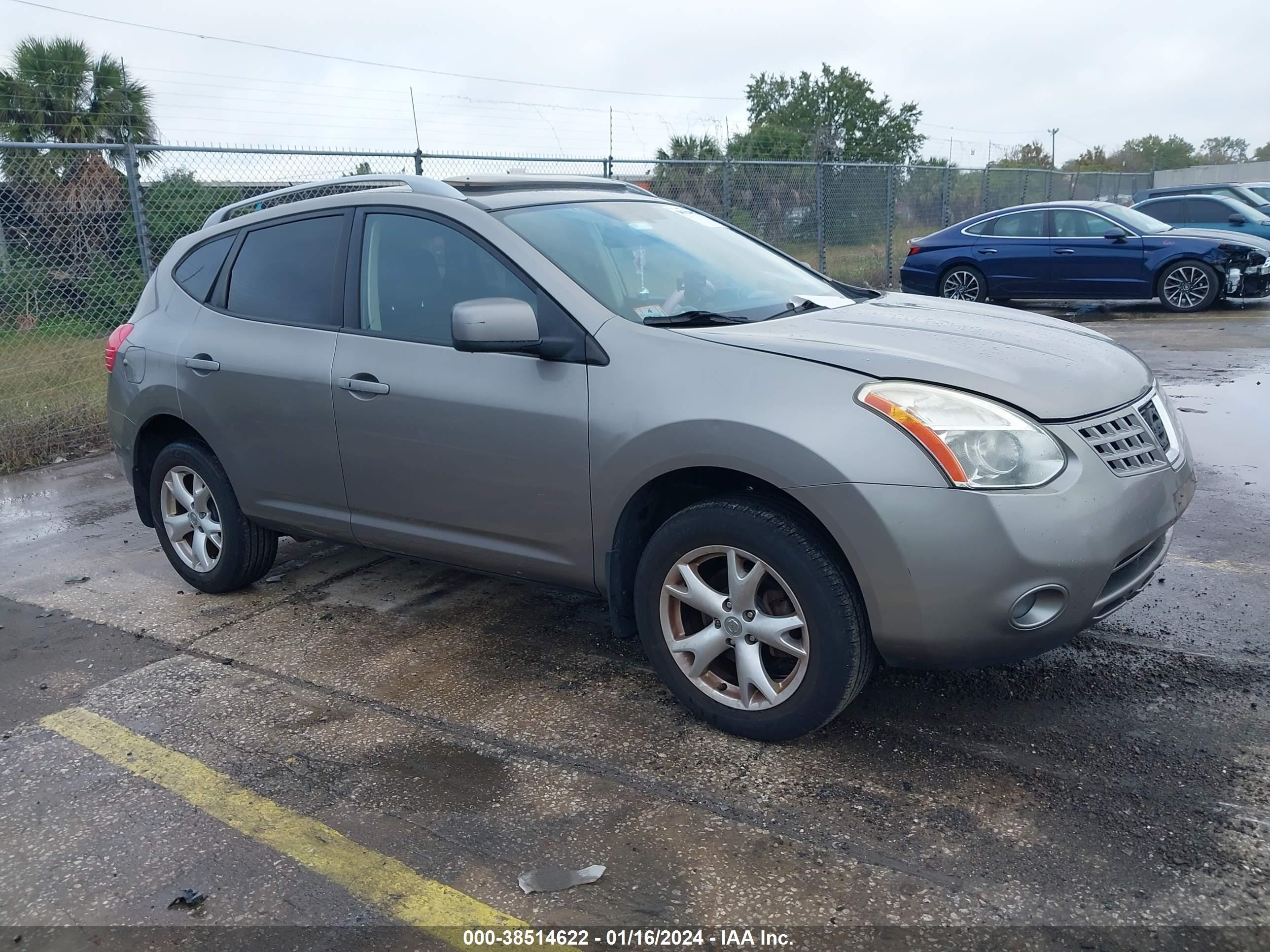 nissan rogue 2009 jn8as58v19w438648