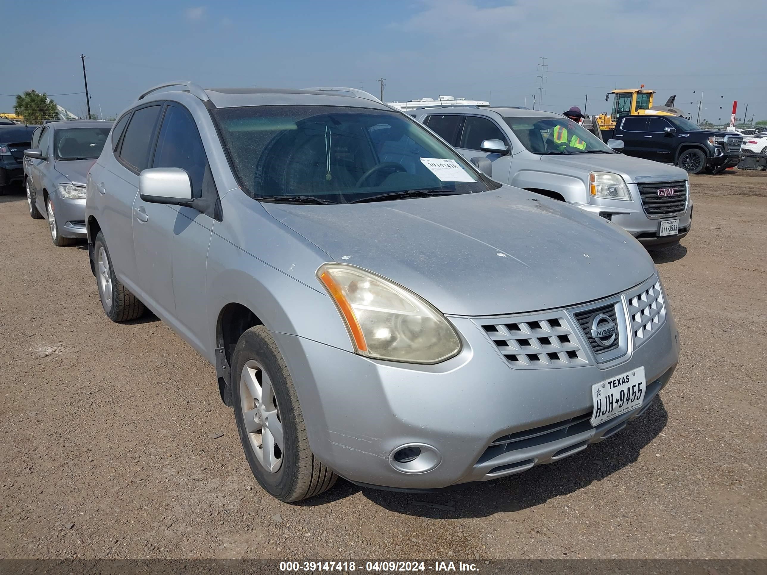 nissan rogue 2009 jn8as58v29w437041