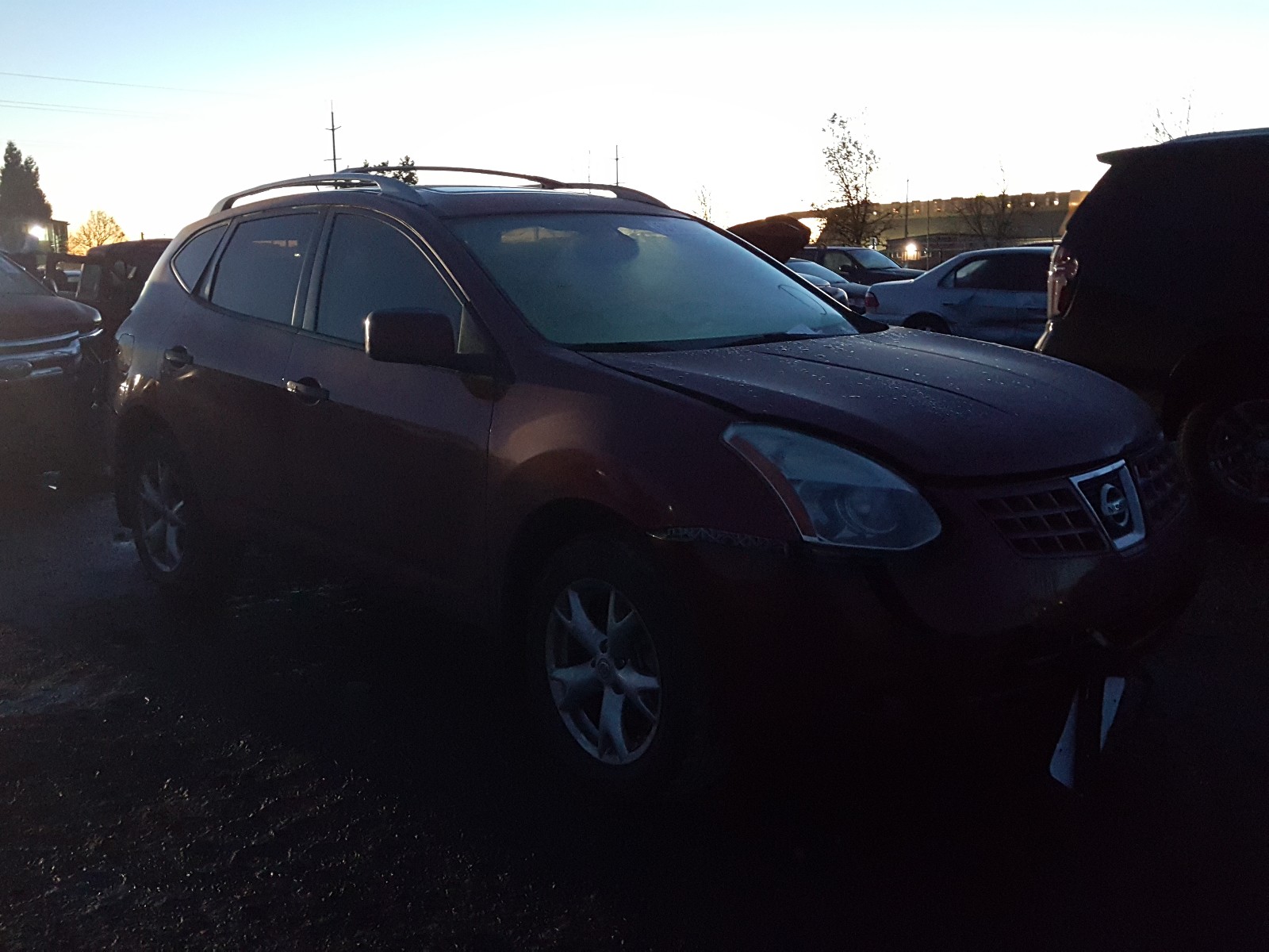 nissan rogue s 2009 jn8as58v39w161646