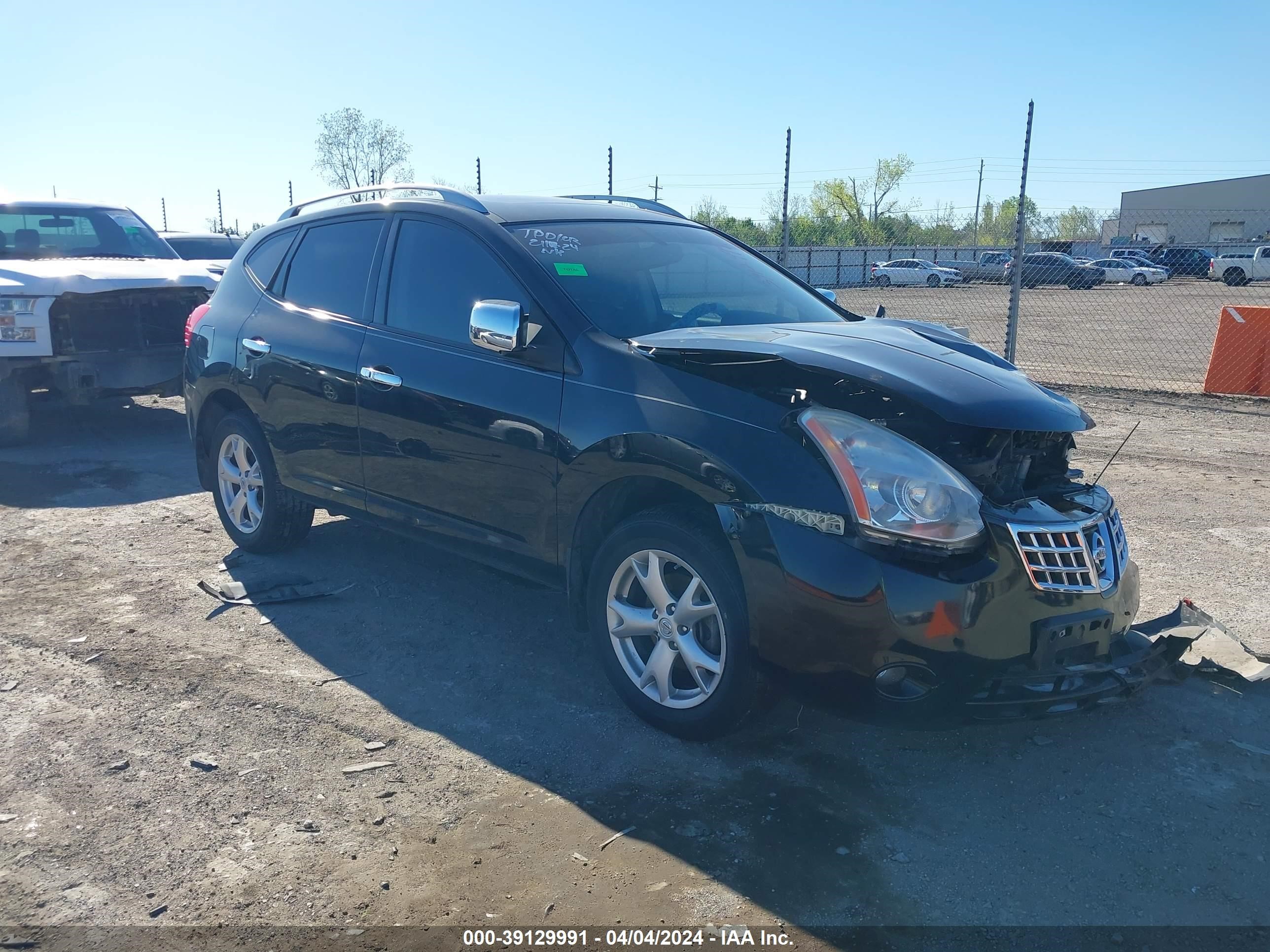 nissan rogue 2009 jn8as58v39w432172