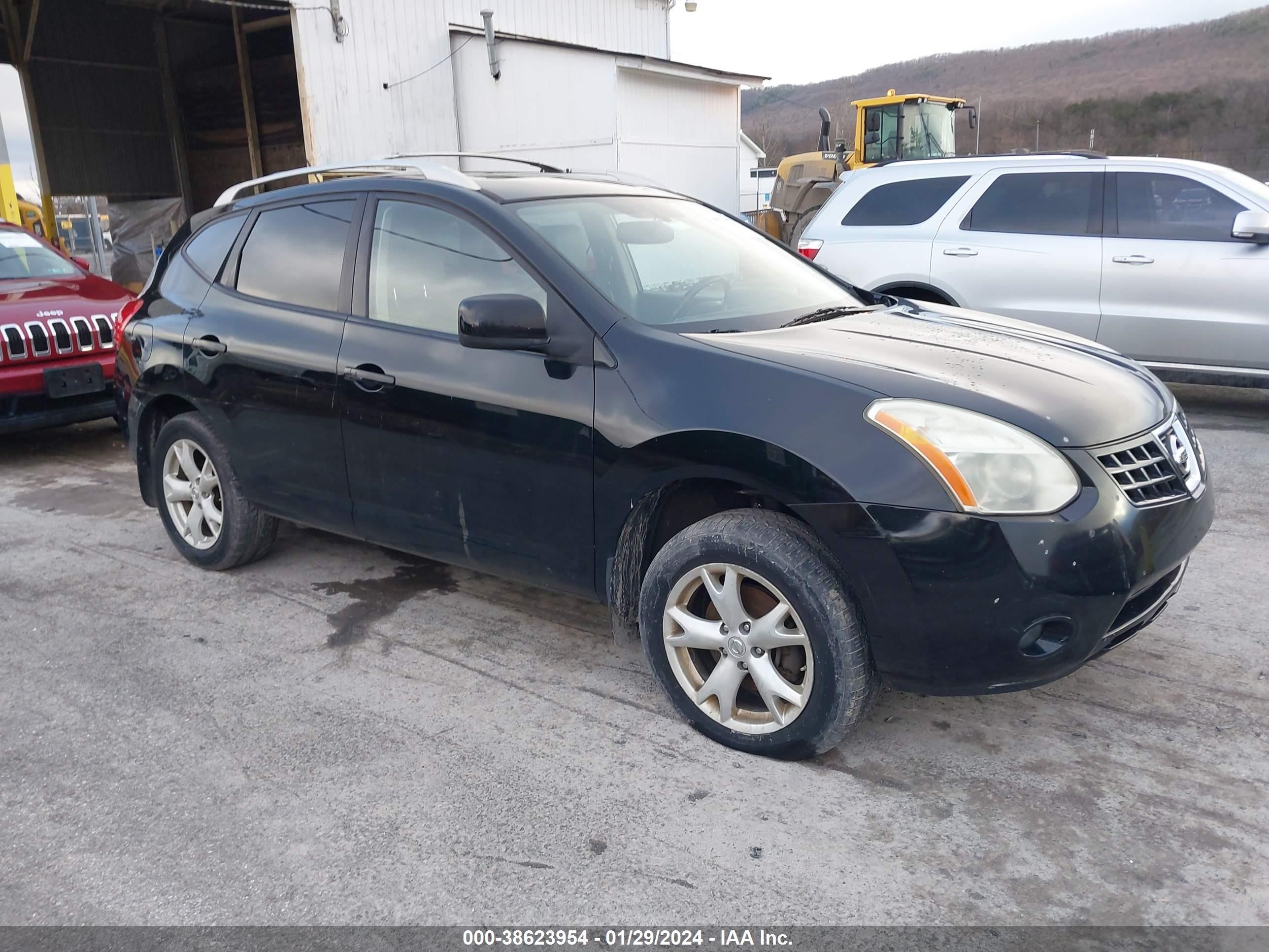 nissan rogue 2008 jn8as58v48w114737