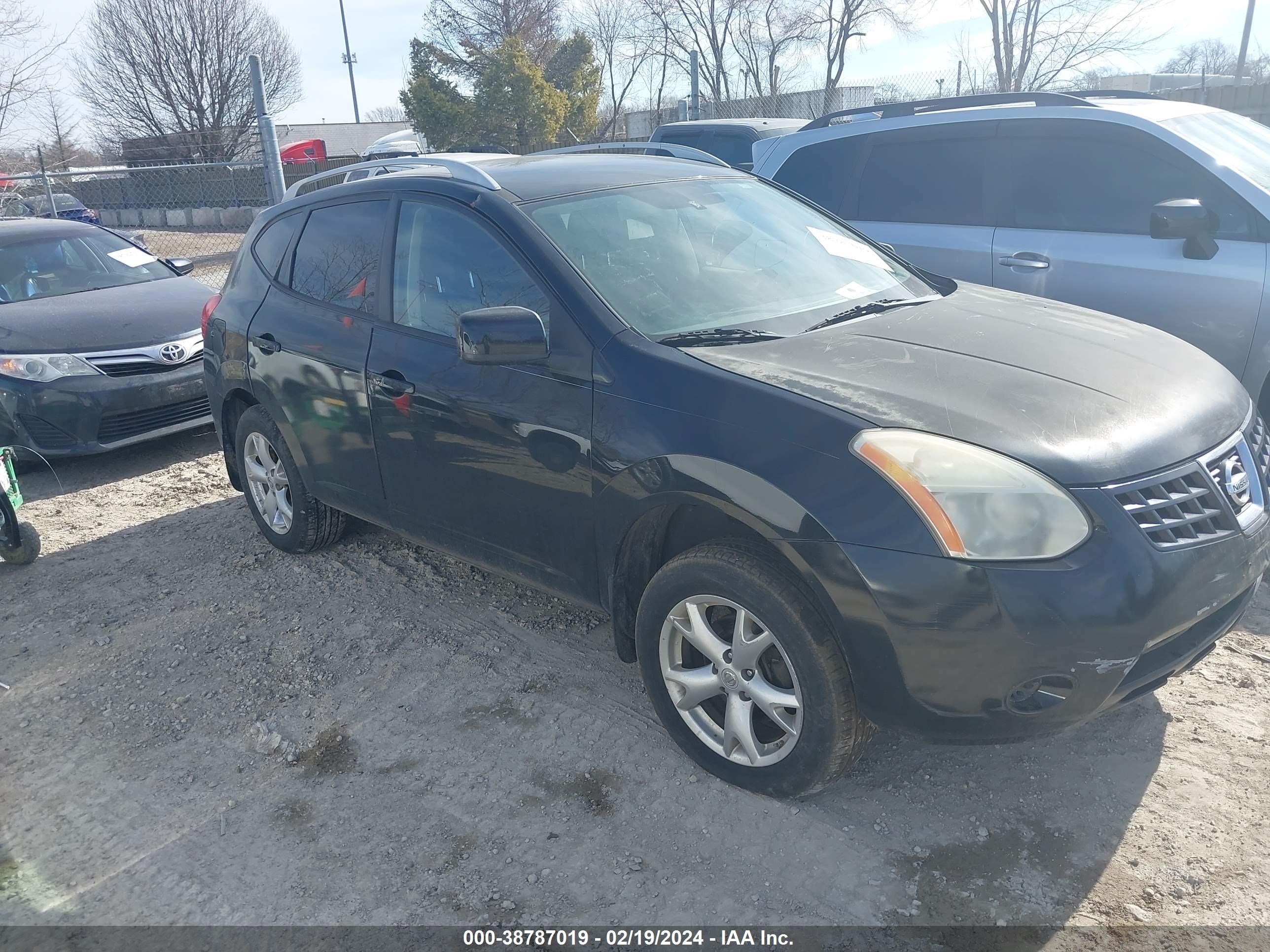 nissan rogue 2008 jn8as58v48w408591