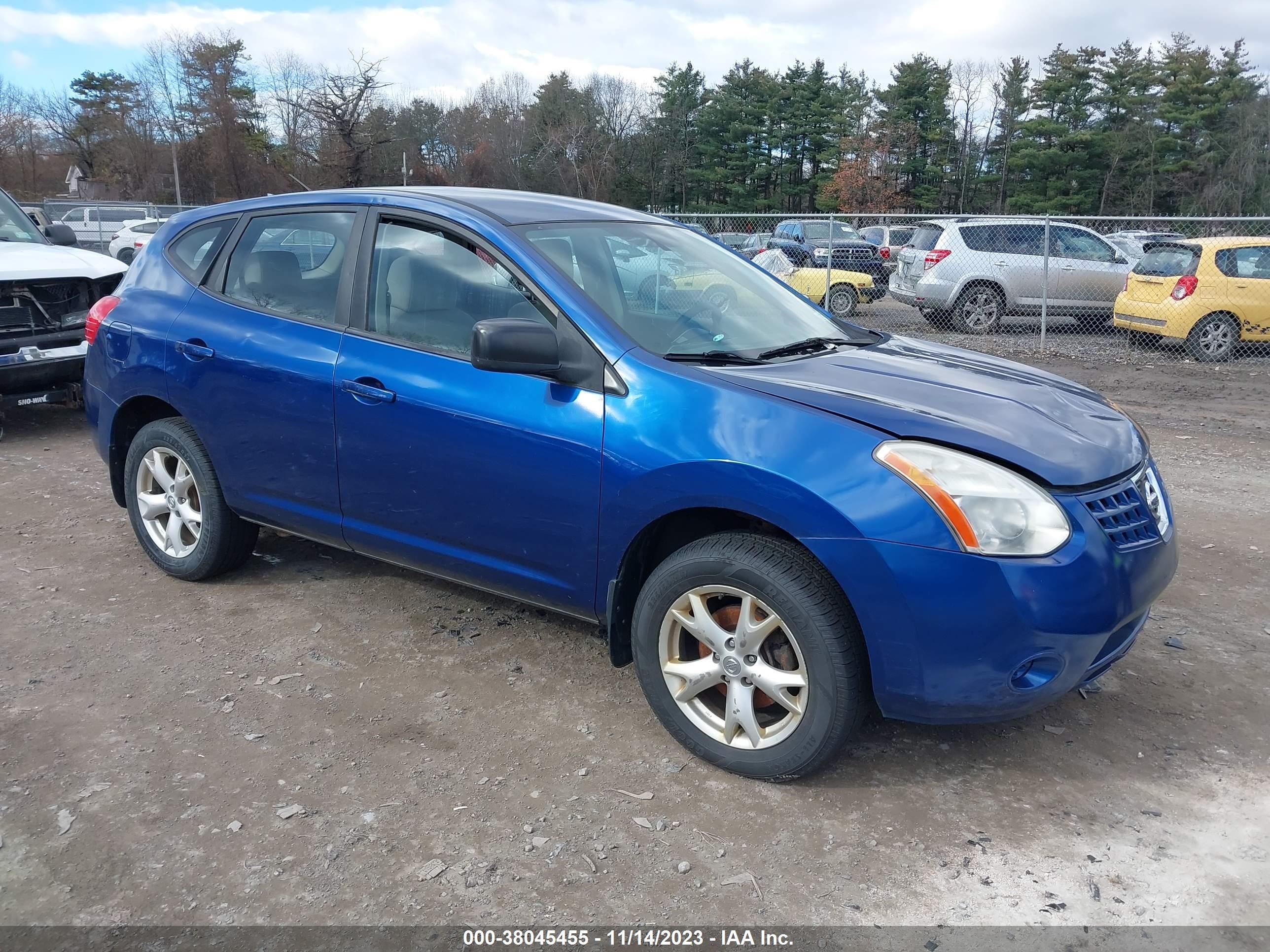 nissan rogue 2009 jn8as58v49w181405